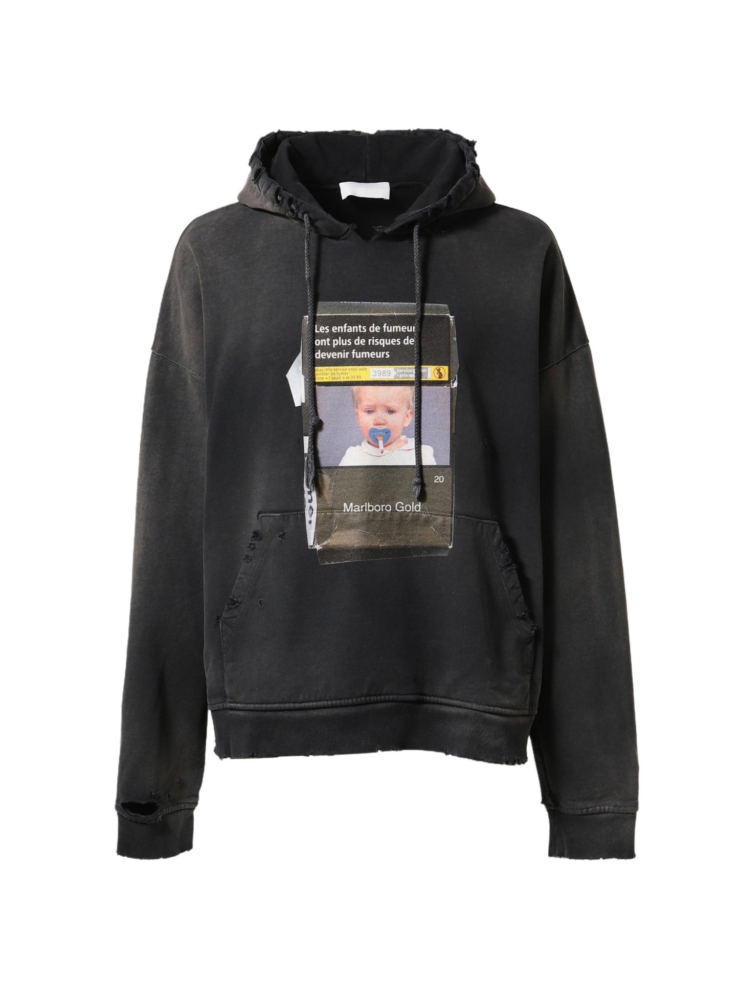 ALEXANDER DIGENOVA CIGARETTE Hoodie Black