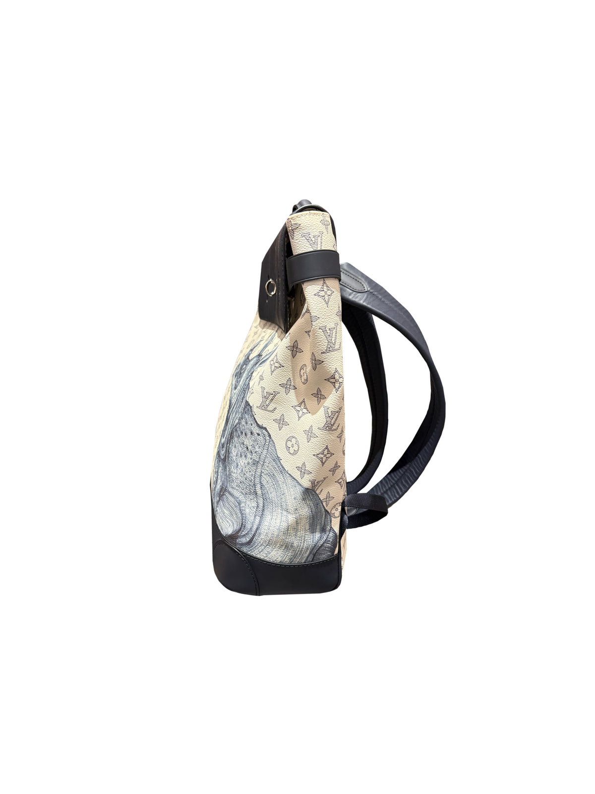 Louis Vuitton Steamer Backpack Chapman Savane Monogram Chapman Ink Blue White C116080728-Used