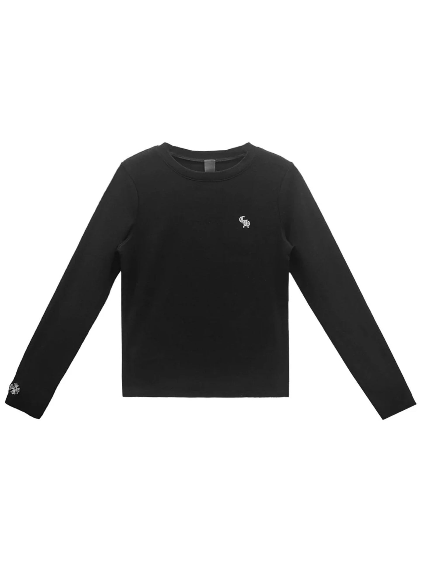Chrome Hearts Bad Seed CH Embroidered LS Tee Black
