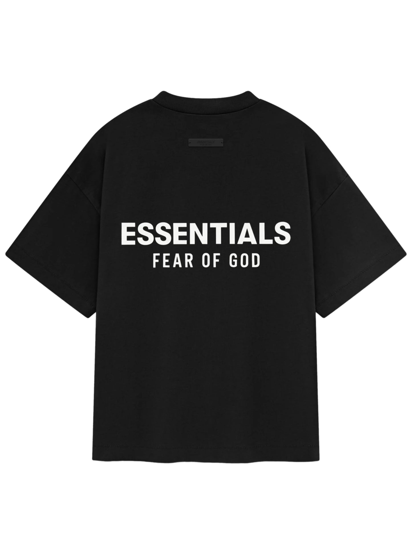 Essentials 25Ss Kids Jersey Crewneck Tee Black