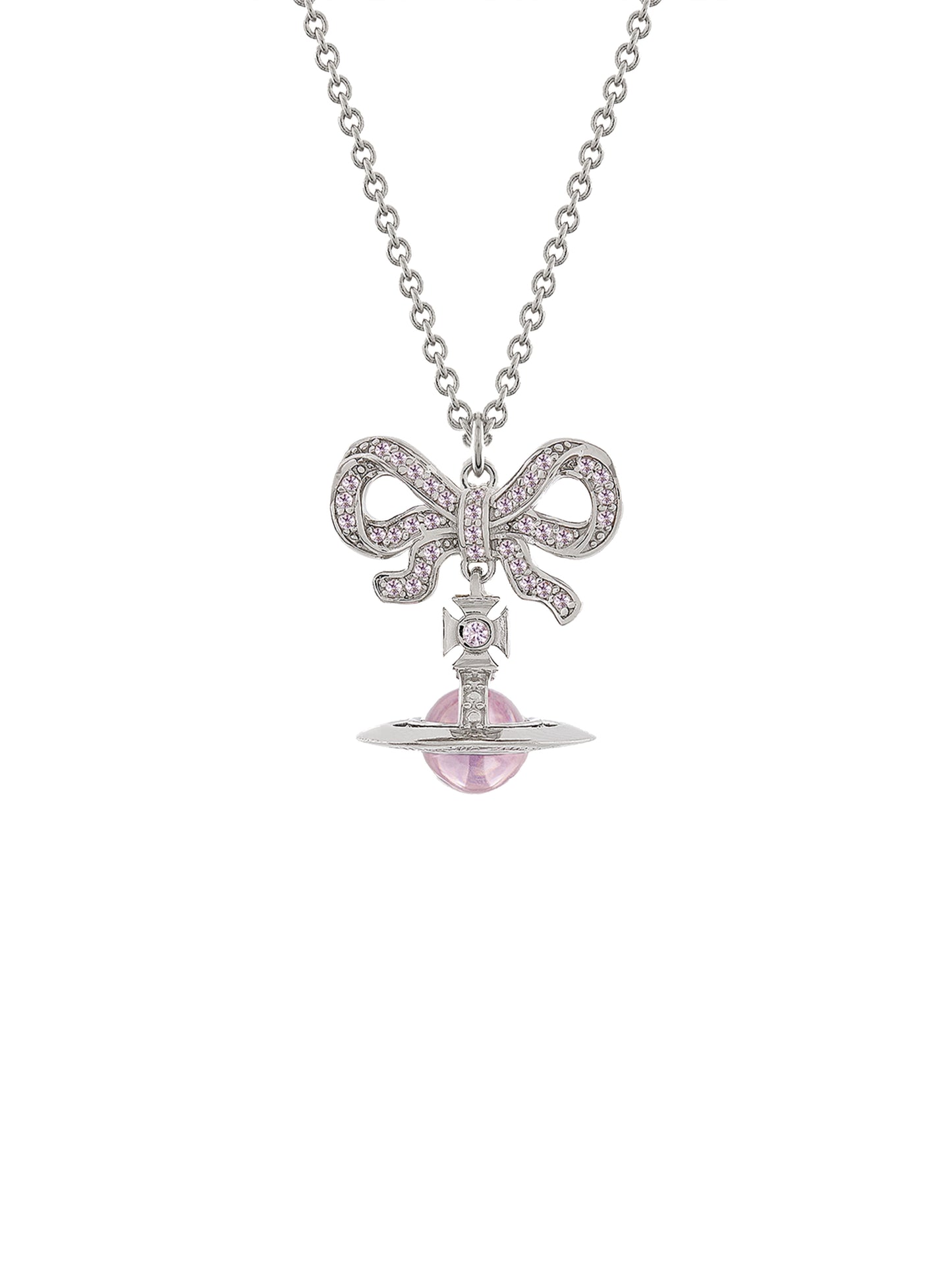 Vivienne Westwood Octavie Pendant Necklace Pink