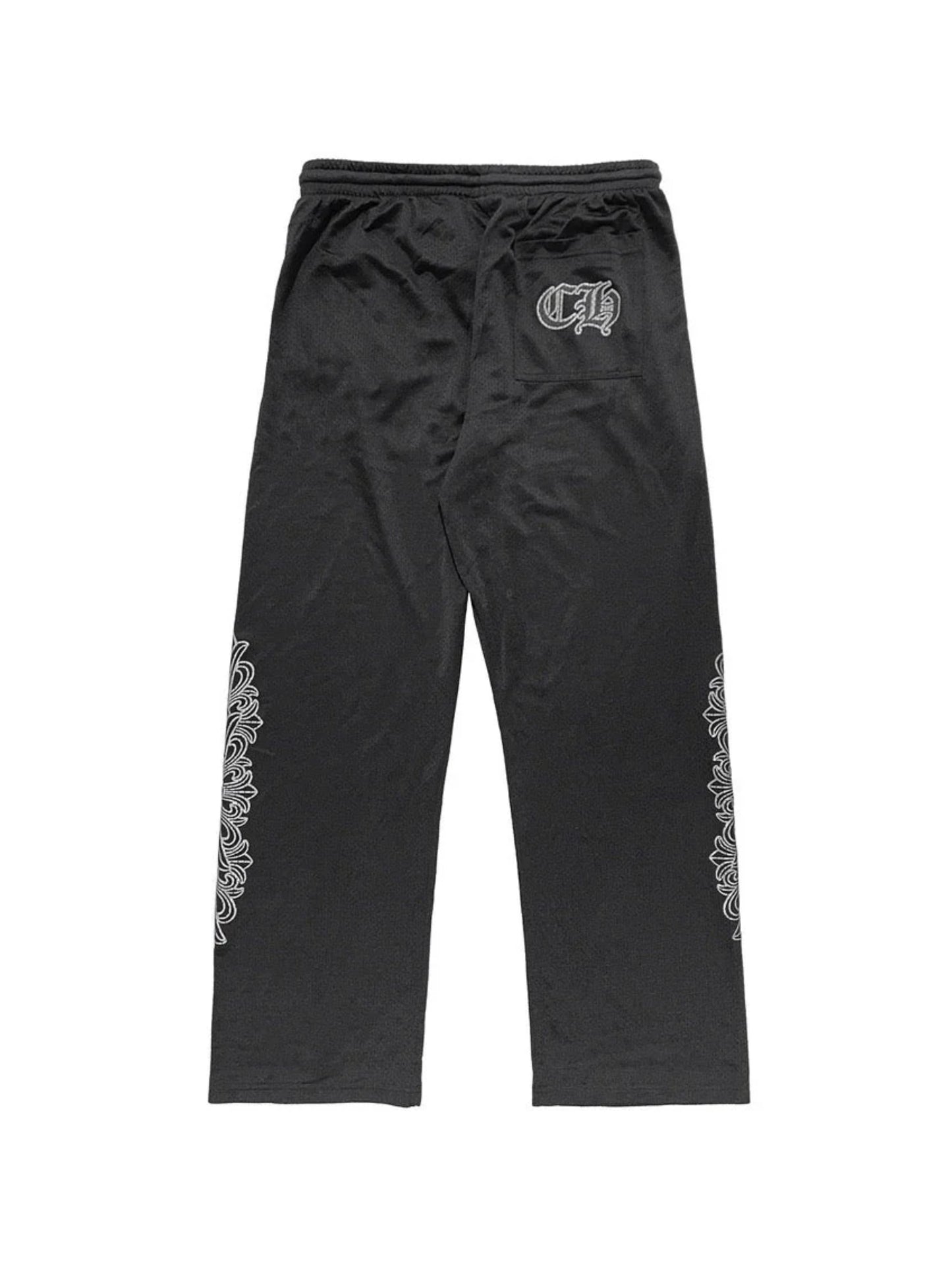 Chrome Hearts Ice Hockey Warm Up Mesh Pants Black
