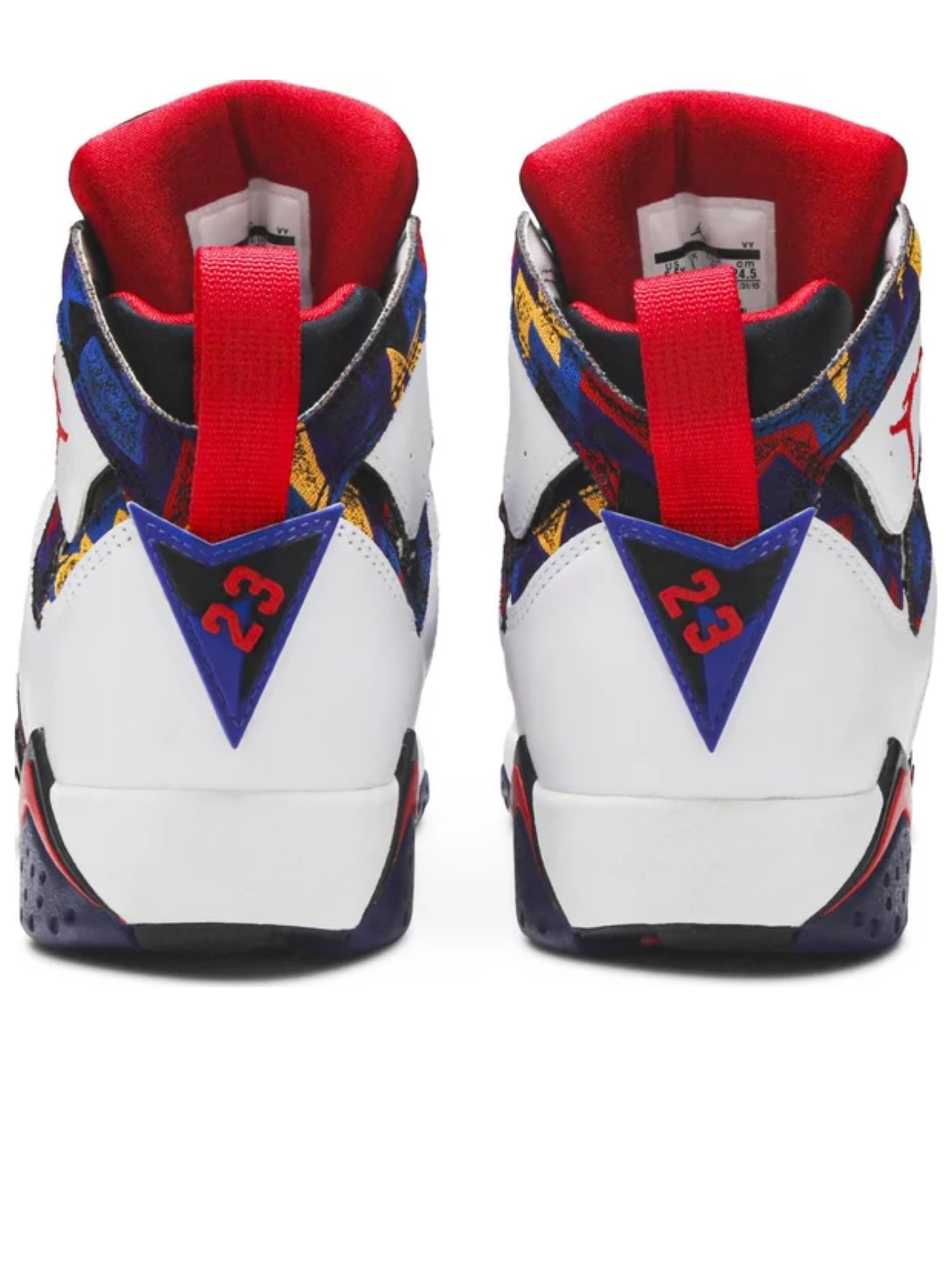 Air Jordan 7 Retro BG White/Unvrsty RD-Blk-Bright CNC 304774-142