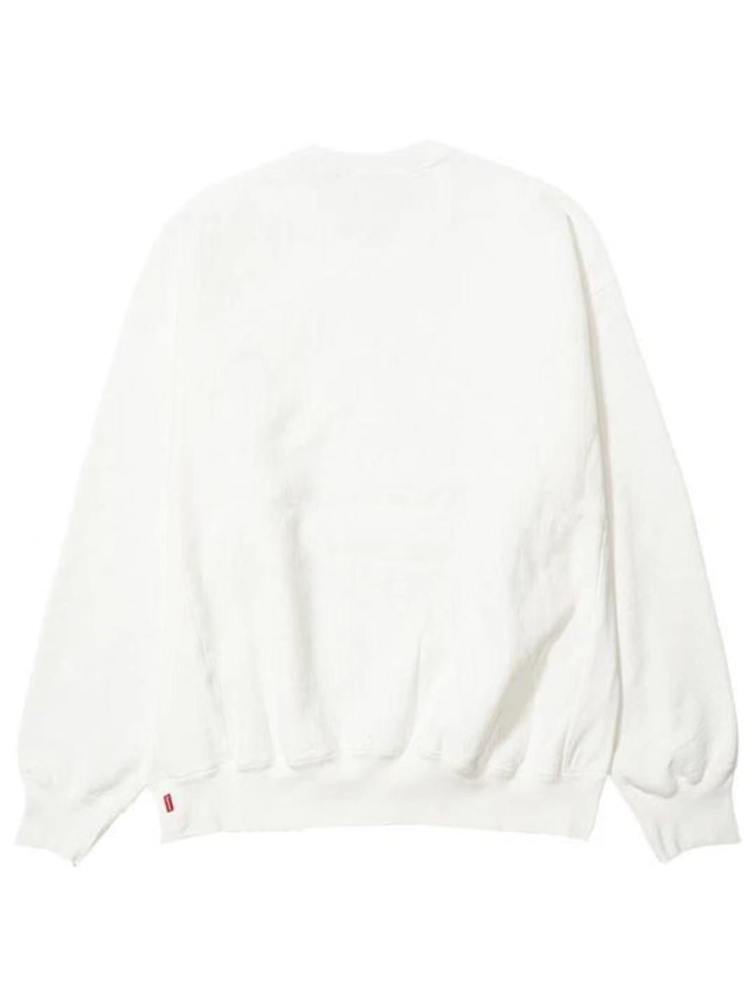 Supreme Box Logo Crewneck White Red