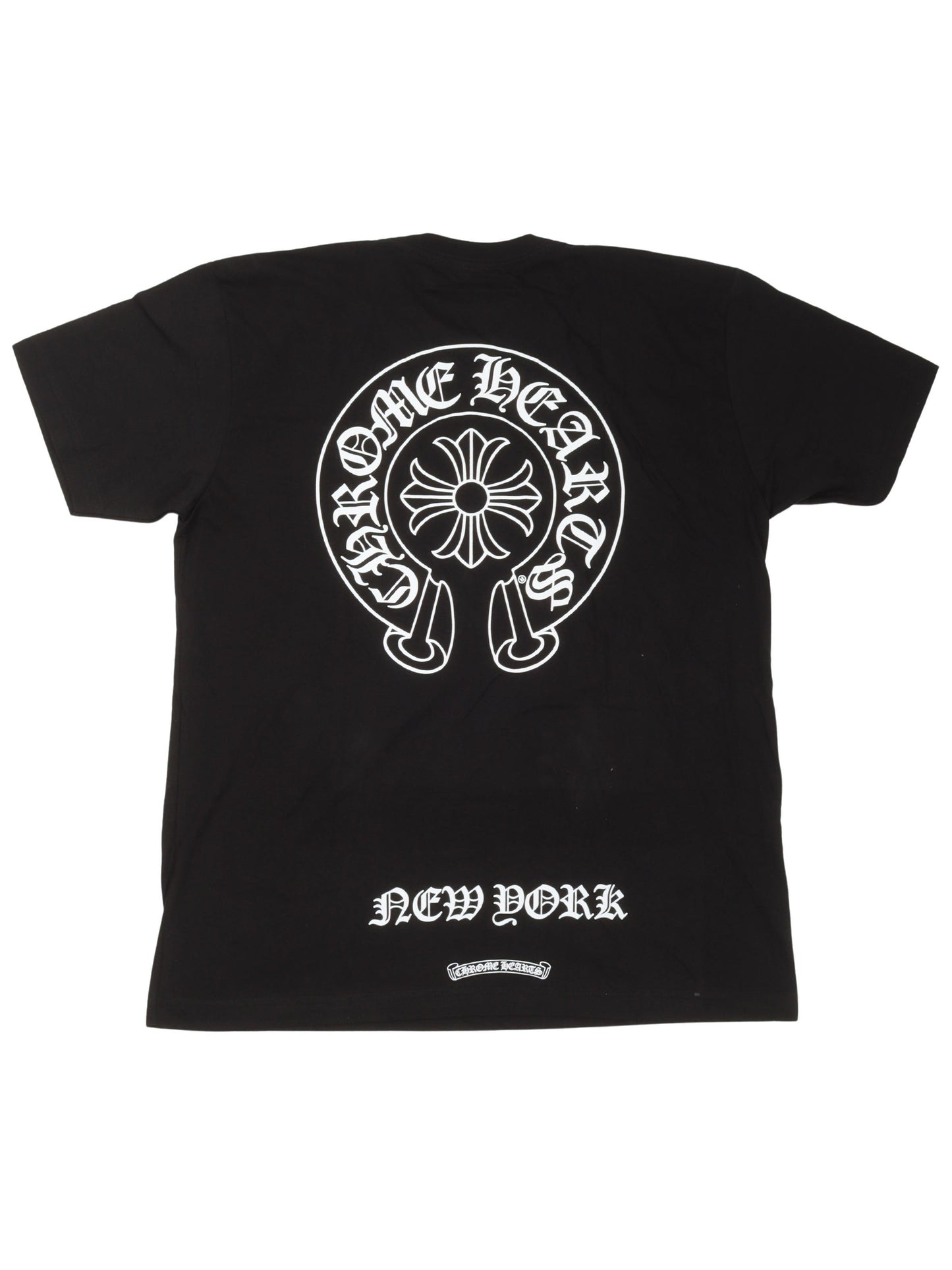Chrome Hearts New York Exclusive Horseshoes Pocket Tee Black