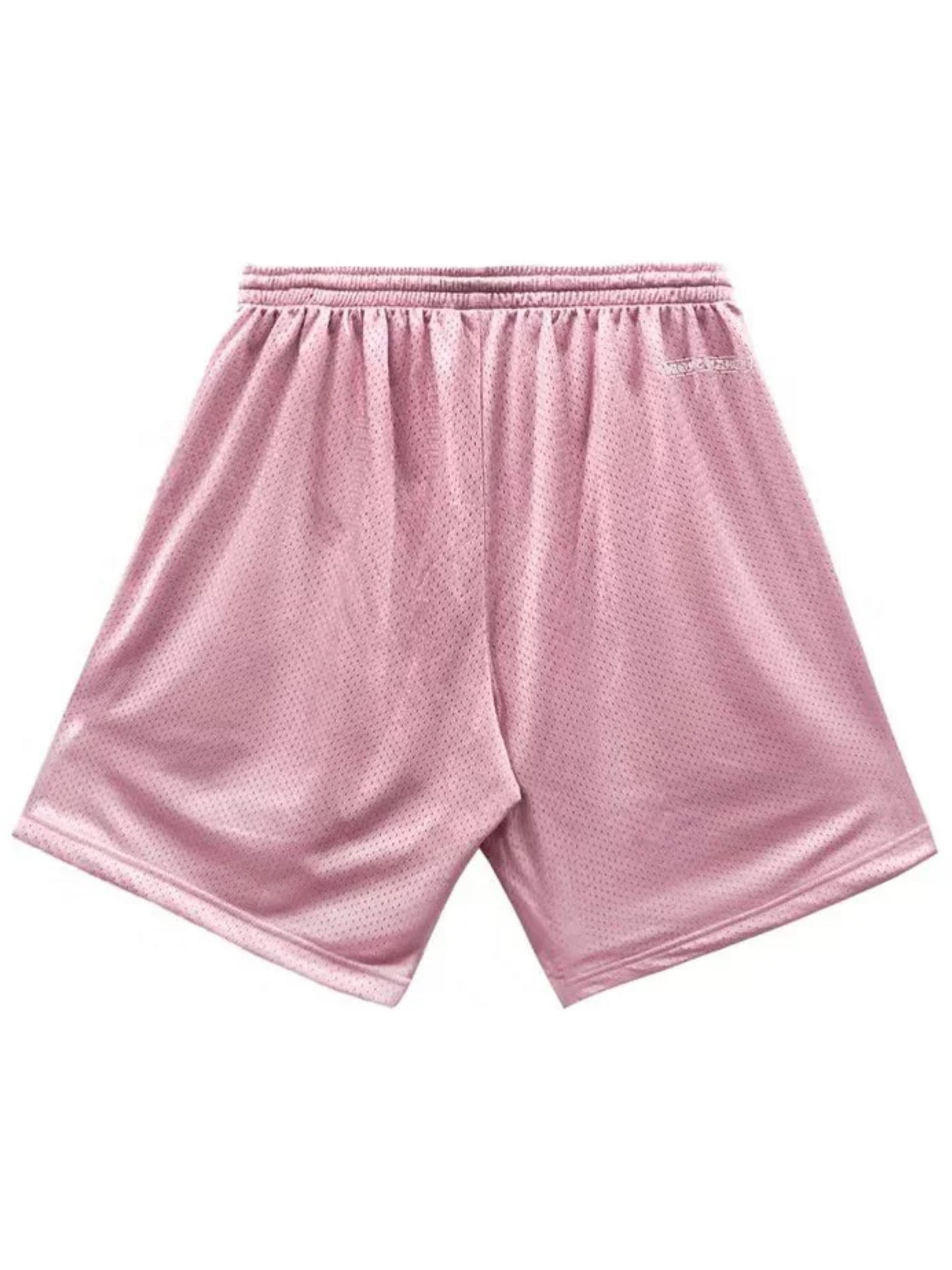 Chrome Hearts Love You Sports Mesh Varsity Shorts Pink