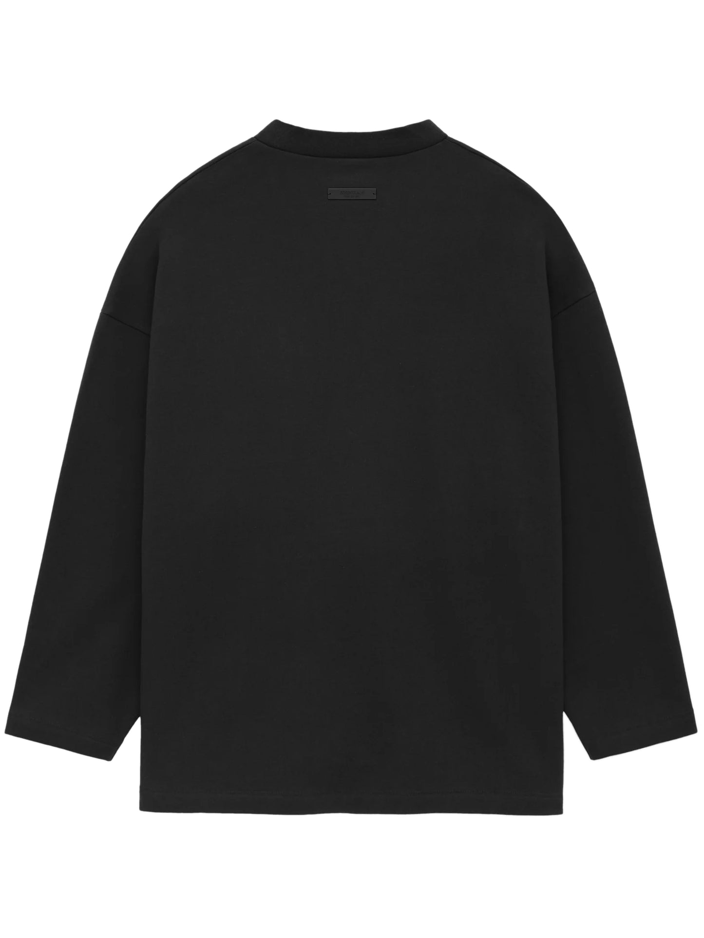 Essentials 24Fw Heavy Fleece Hockey Jersey Long Sleeve Tee Black