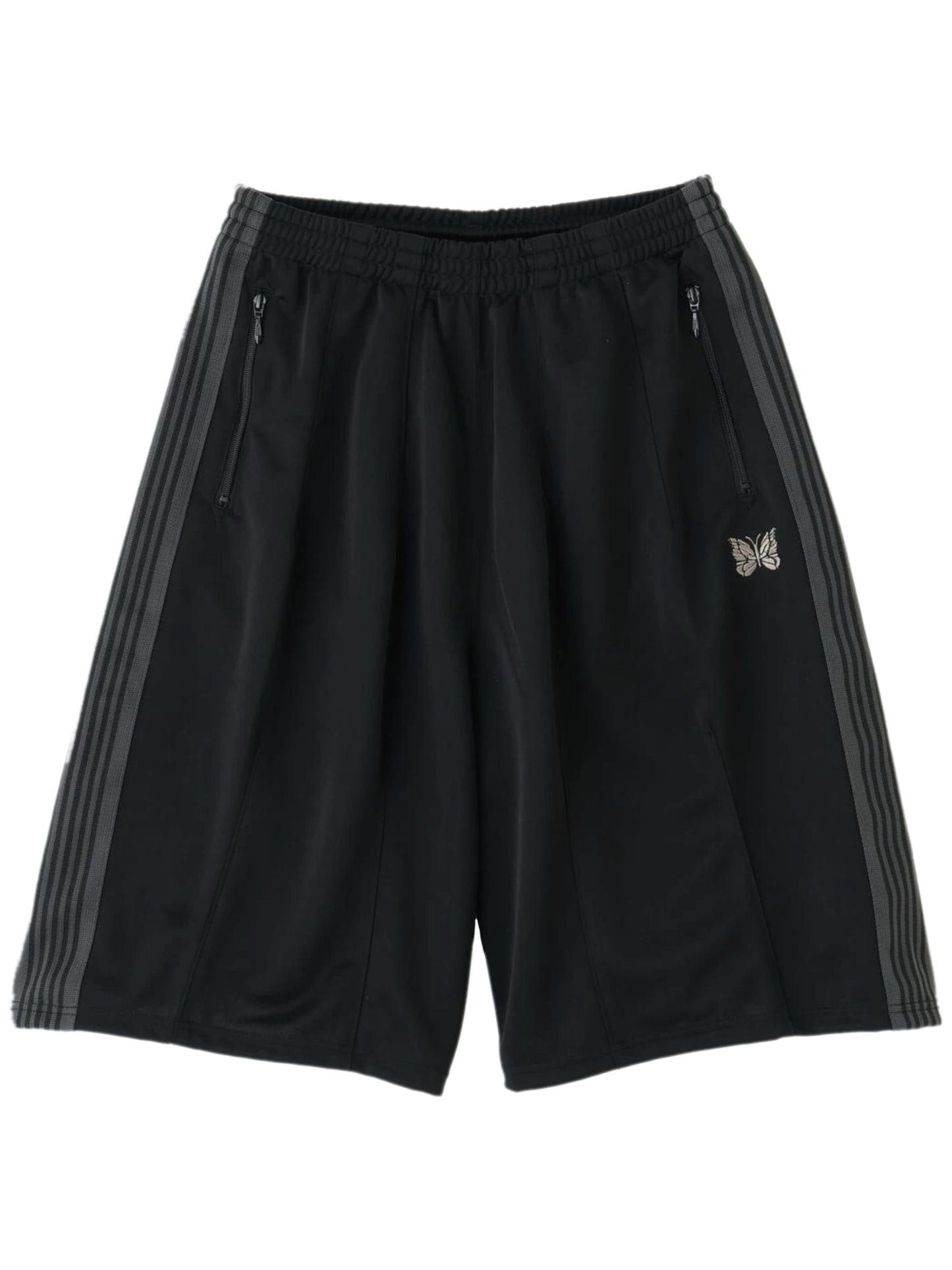 Needles x LHP H.D Exclusive Track Shorts Black Grey