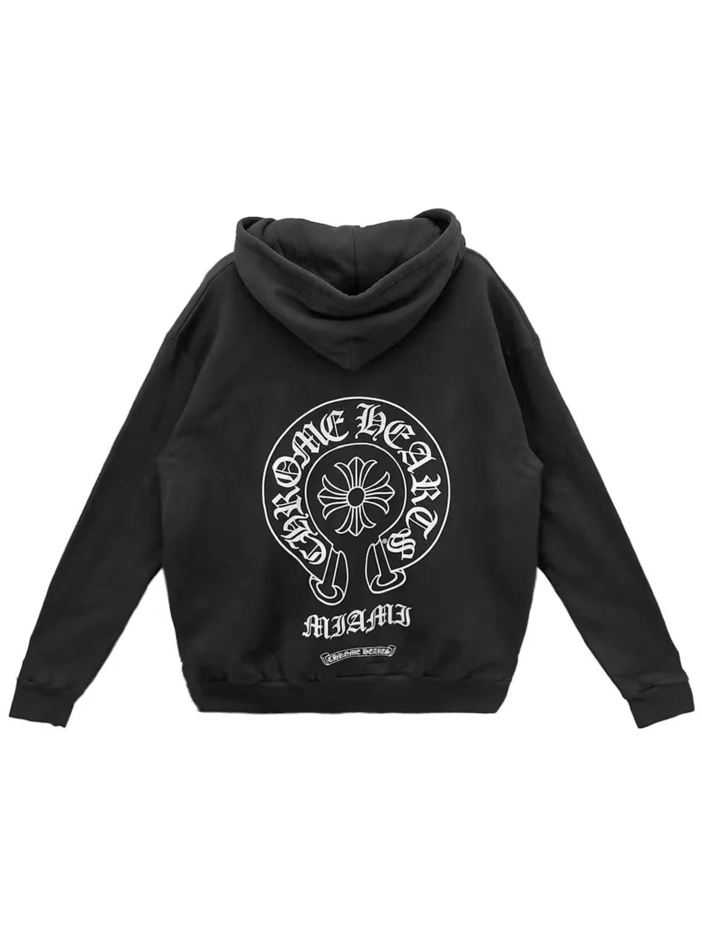 Chrome Hearts Horseshoe Miami Edition Zip Hoodie Black