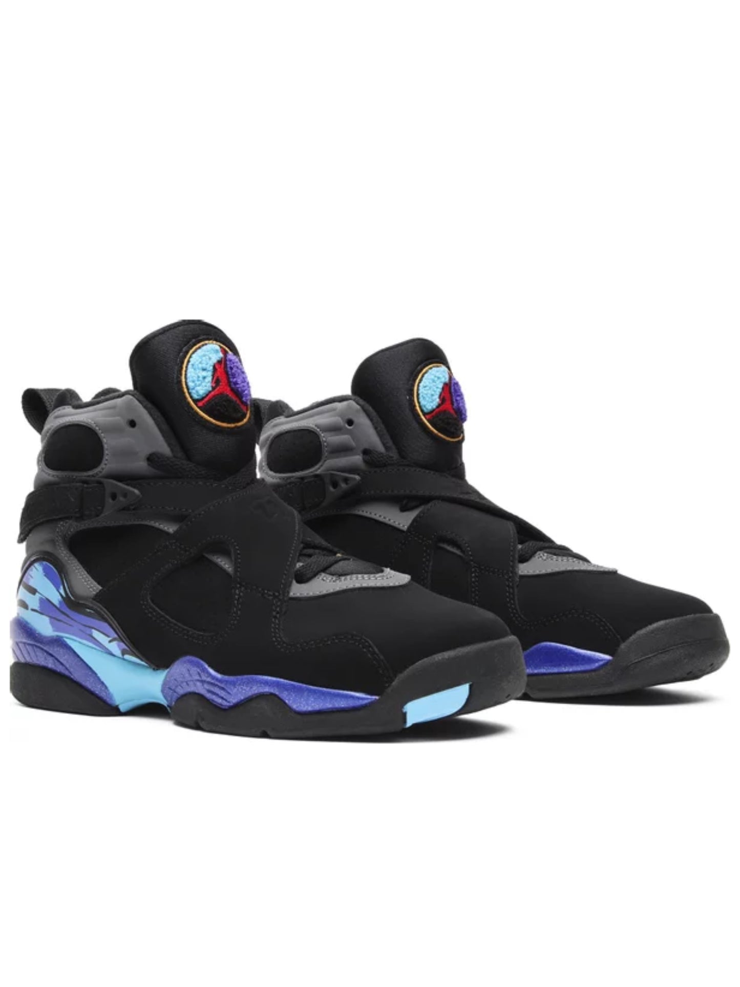 Air Jordan 8 Retro BG Blk/Tr Rd-Flnt Gry- Brght CNCRD 305368-025