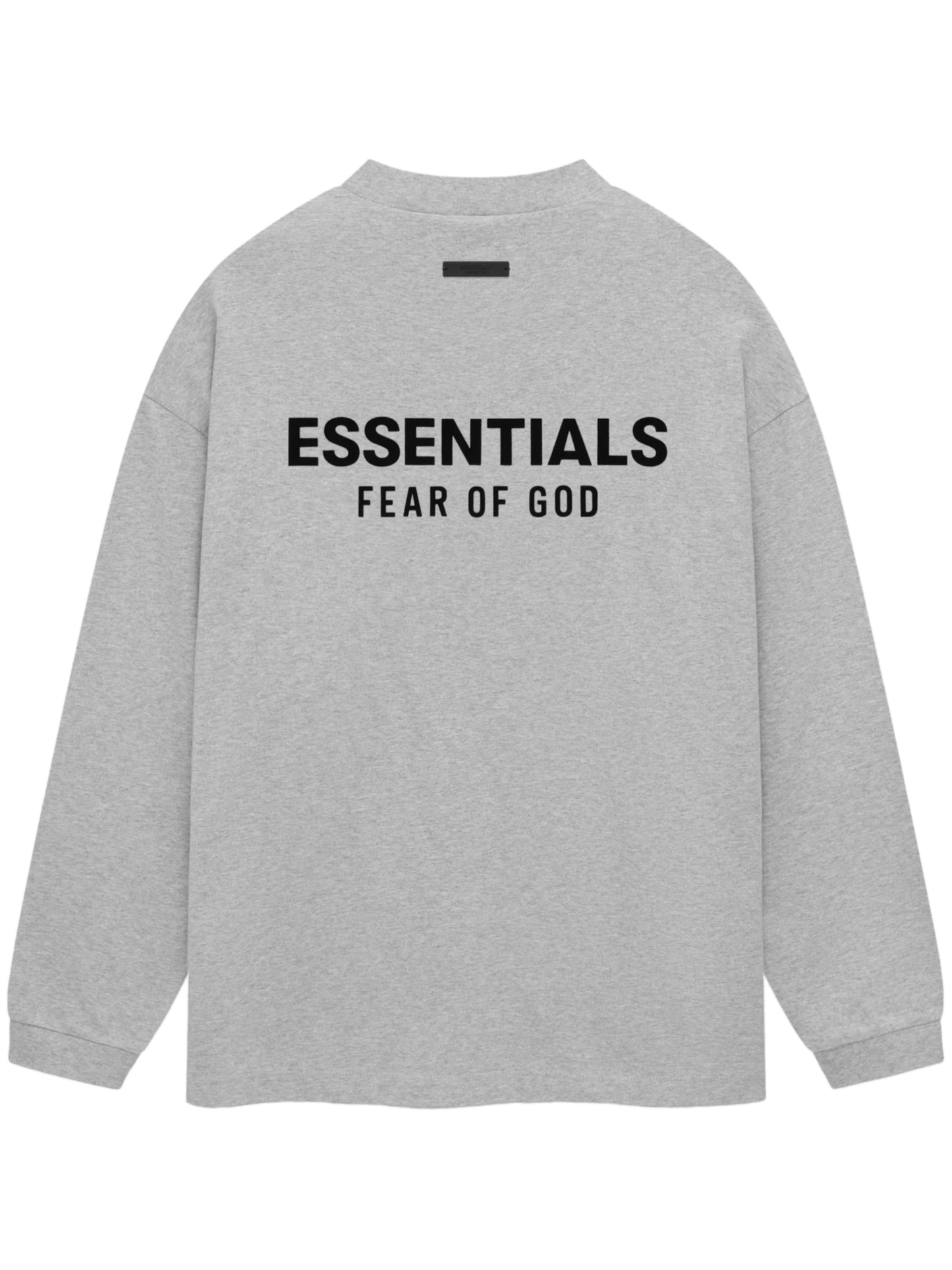 Essentials 25Ss Jersey Long Sleeve T-Shirt Light Heather