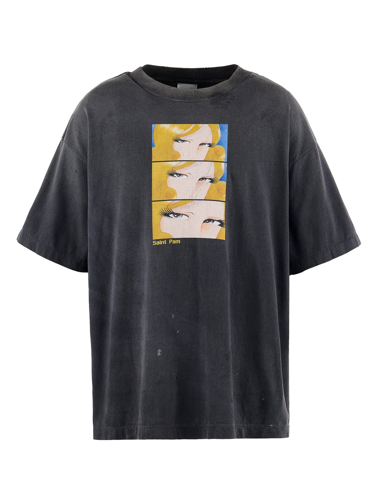 Saint Mxxxxxx × P.A.M SS Tee Black