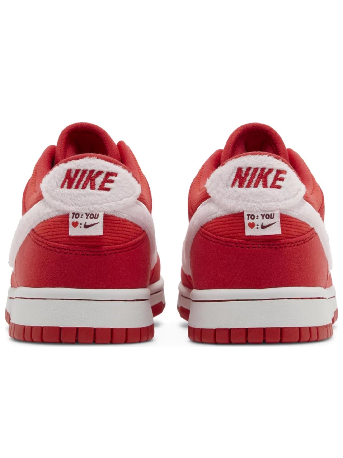 NIKE Dunk Low GS Valentine Day Red White 306339-165