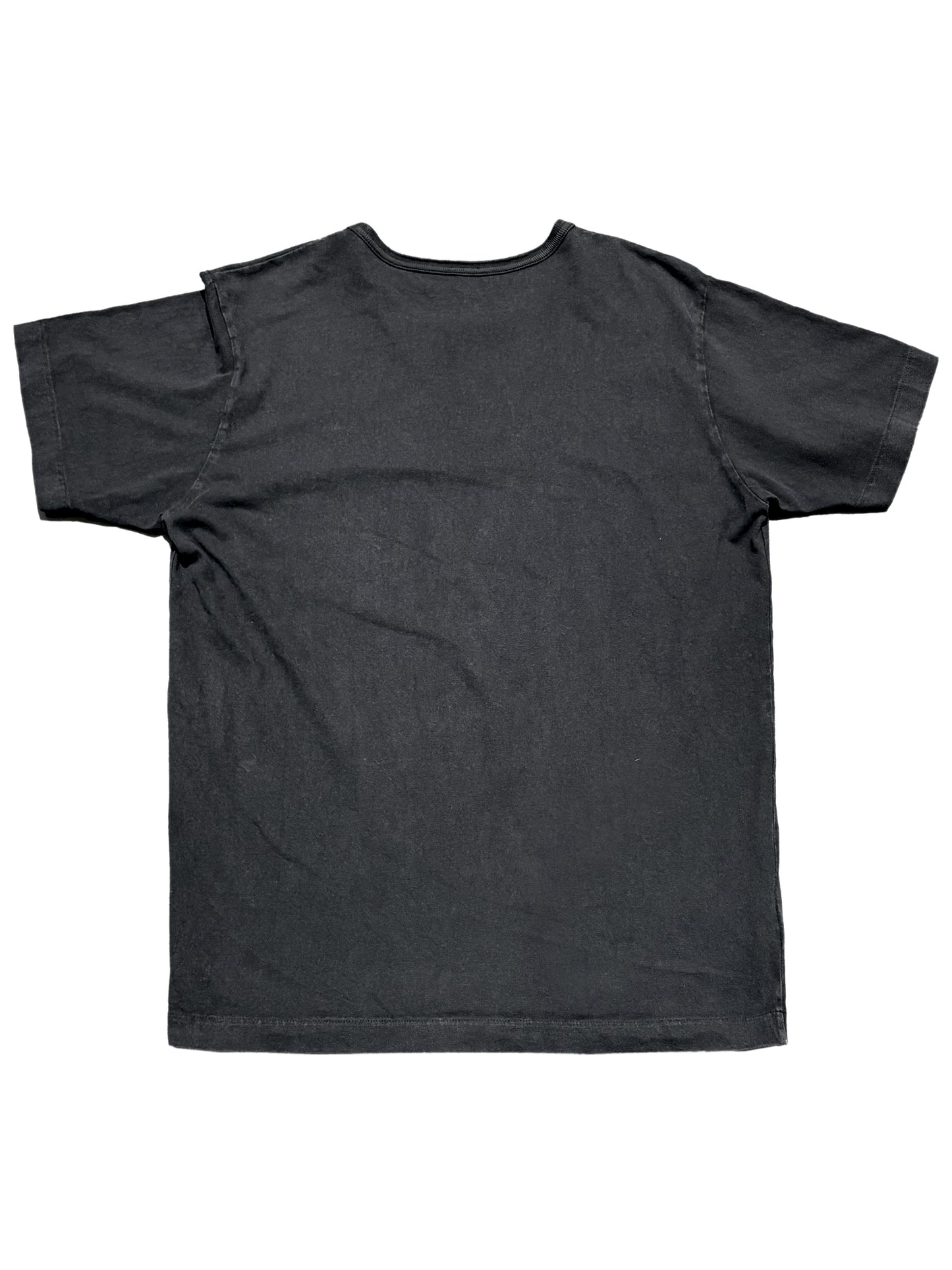 Chrome Hearts Embroidered Script Vertical Logo Pocket Tee Black L C219058743-Used