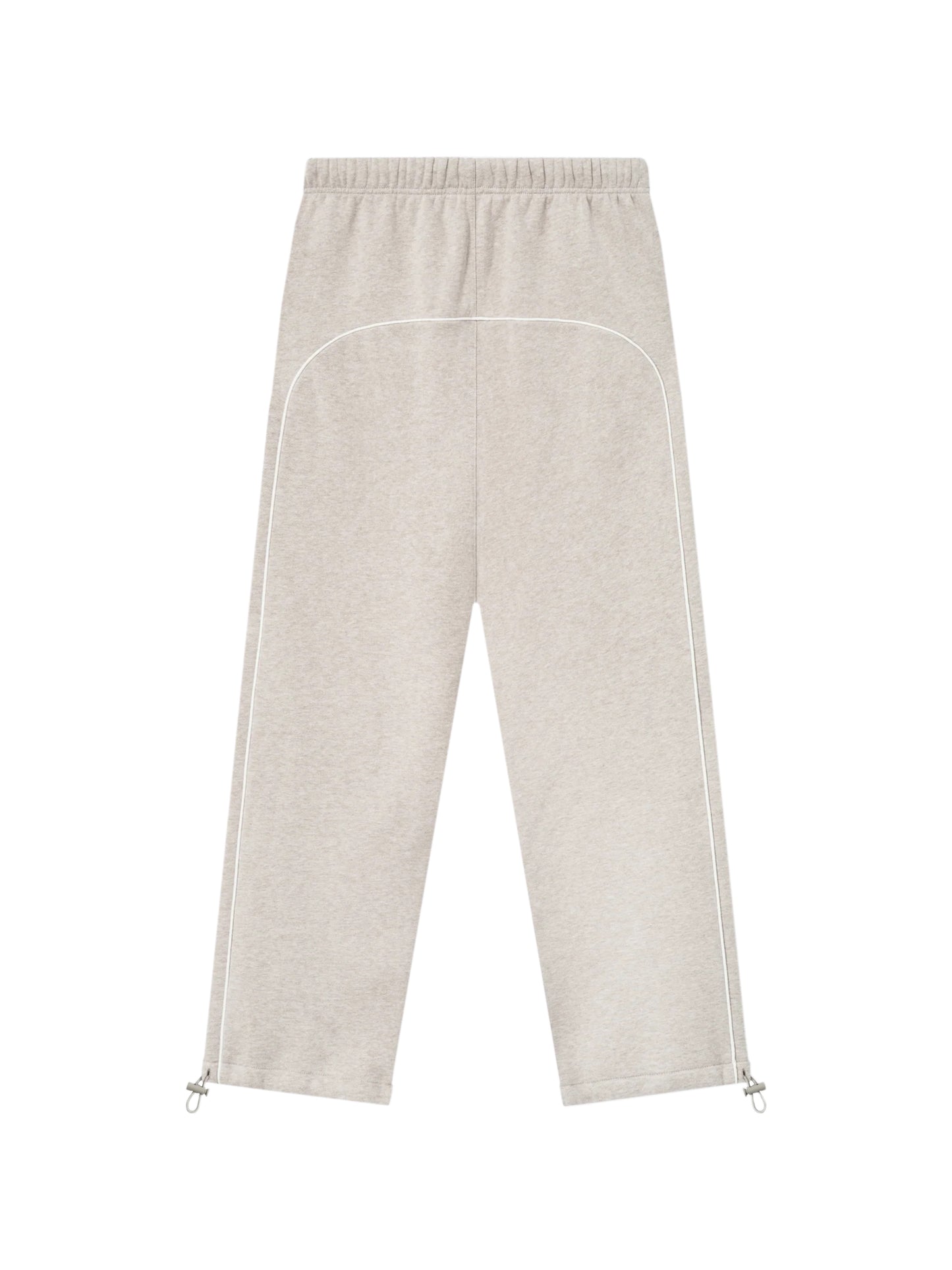 Essentials 25FW Relaxed Fleece Sweatpants With Piping Heather Stone