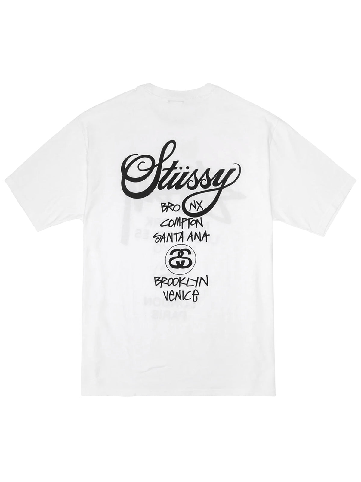 Stussy World Tour Tee White