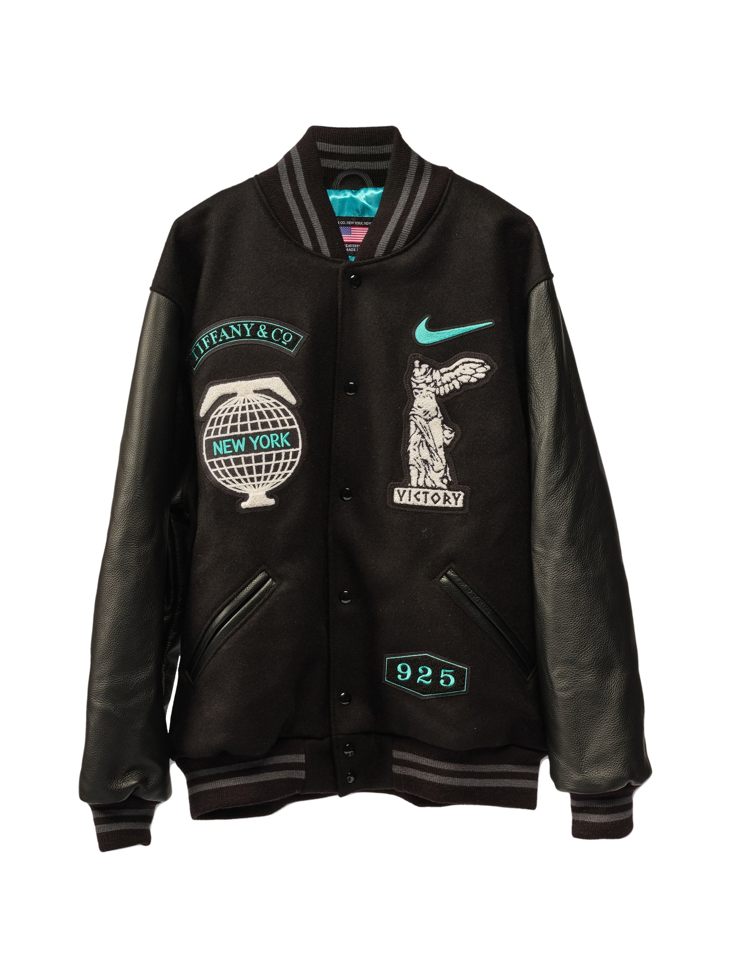 Nike Air Force 1 x Tiffany & Co. 1837 Friends & Family Edition Varsity Jacket