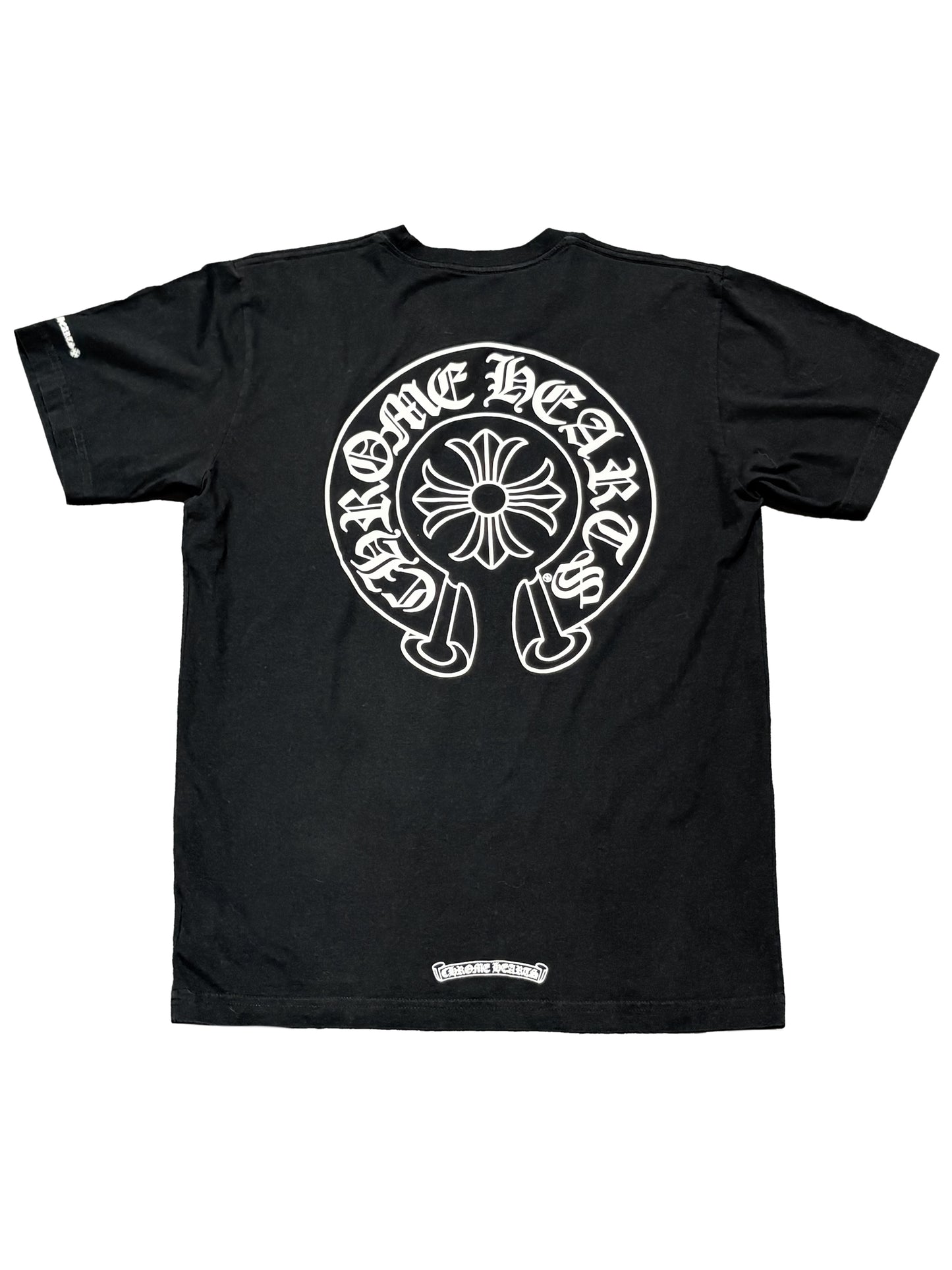 Chrome Hearts Horseshoe Logo Pocket Tee Black L C119141225-Used