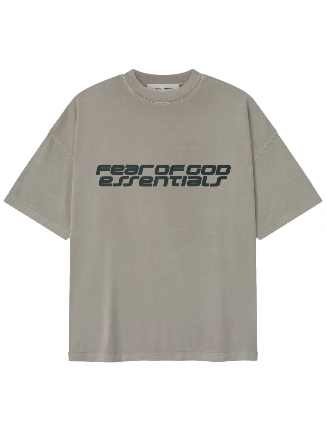 Essentials 25 Holiday Fear of God Essentials 90s Tee Smoke Grey