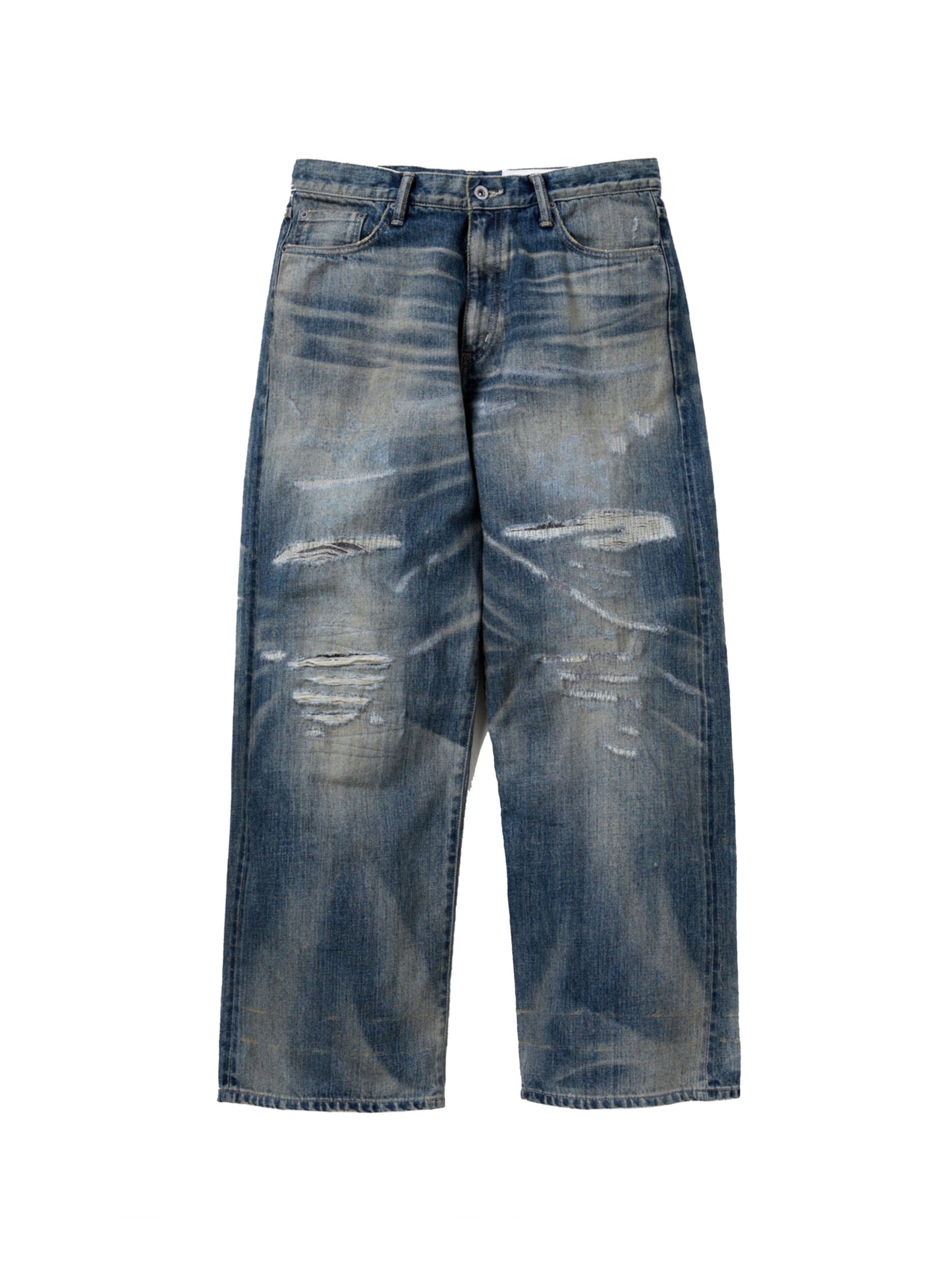 NEIGHBORHOOD Blue Savage Denim DP Wide Jeans