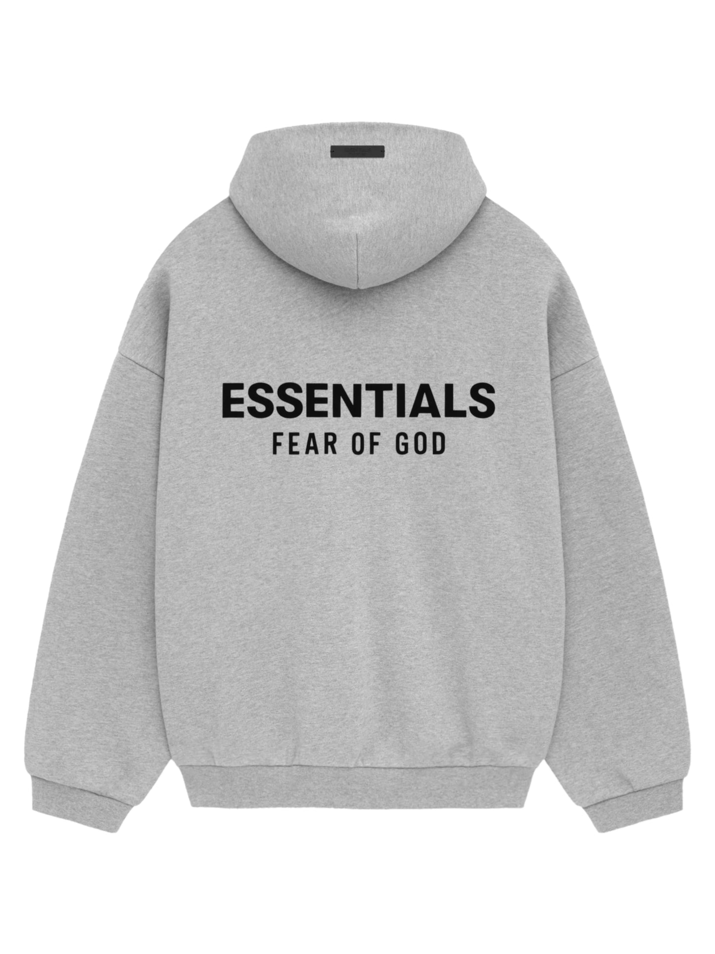 Essentials 25Ss Fleece Hoodie Light Heather