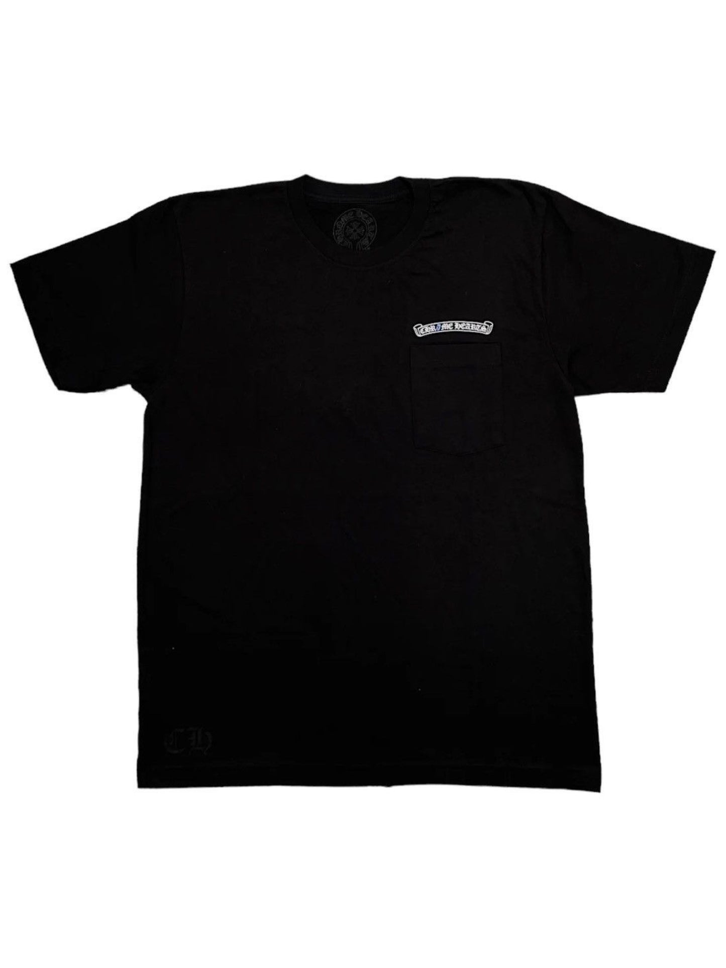 Chrome Hearts Rolling Stones 2024 New York Pocket Tee Shirt Black