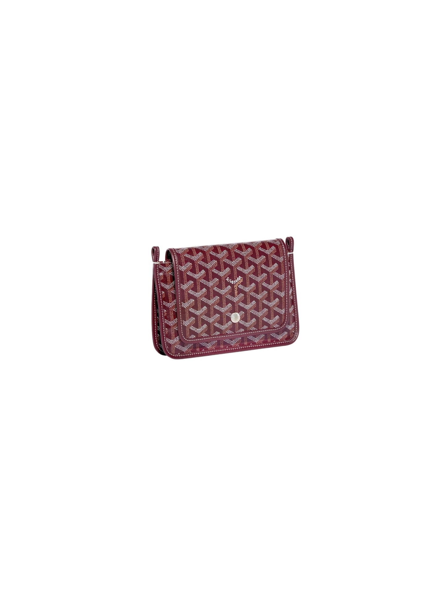 Goyard Plumet Pocket Wallet Dark Red