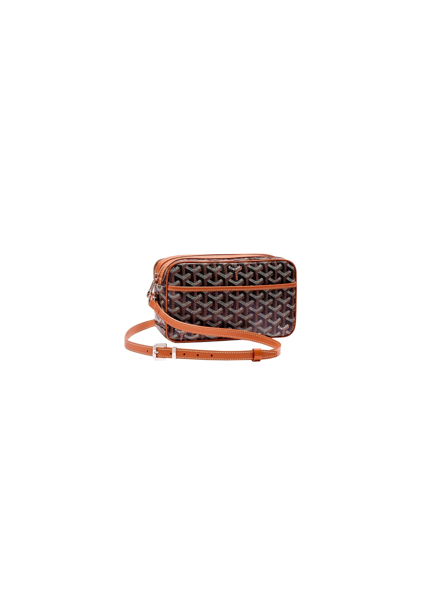 Goyard Sac Cap Vert PM Crossbody Black Tan