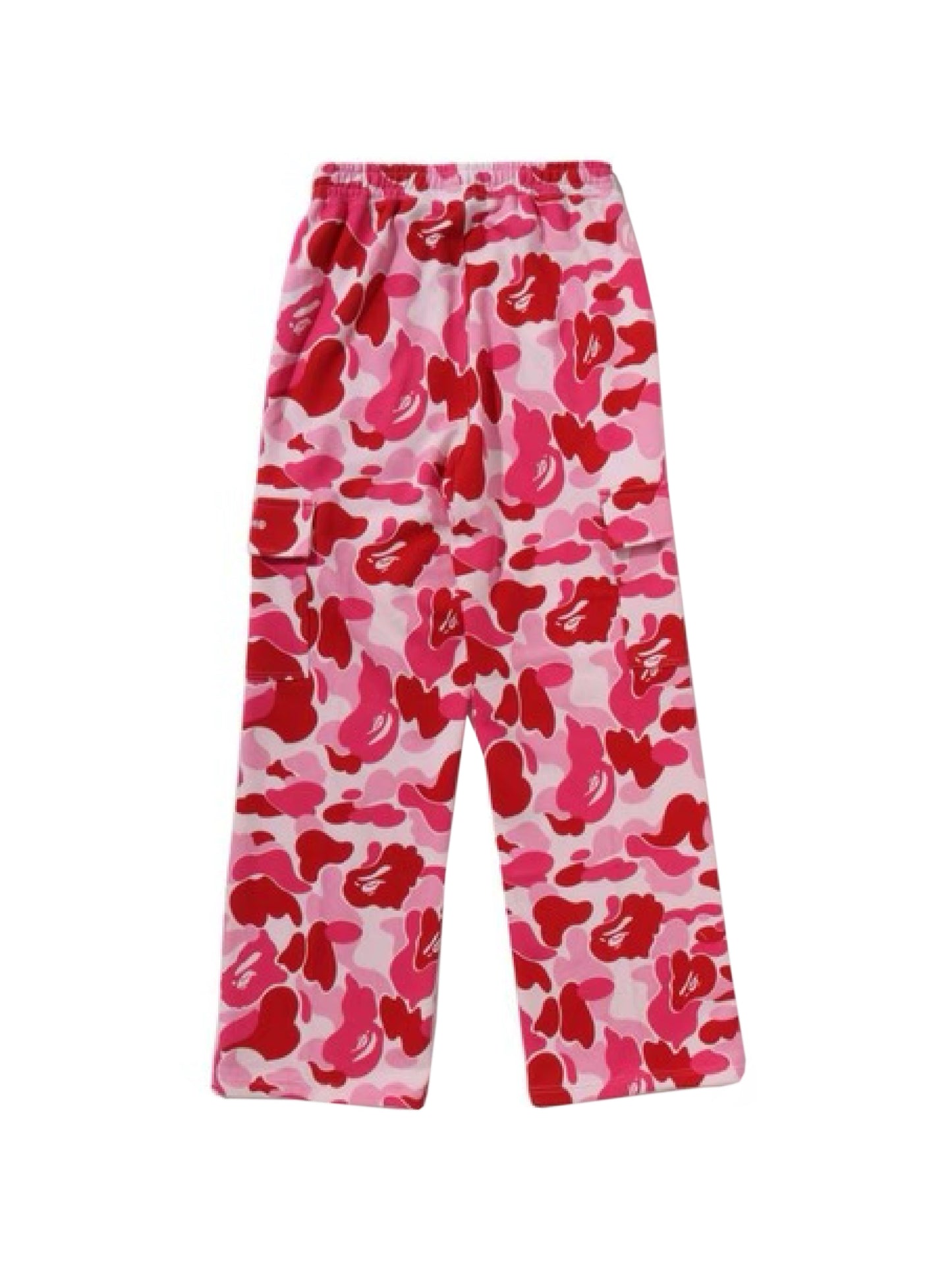Bape ABC Camo Ape Logo Straight Sweat Pants