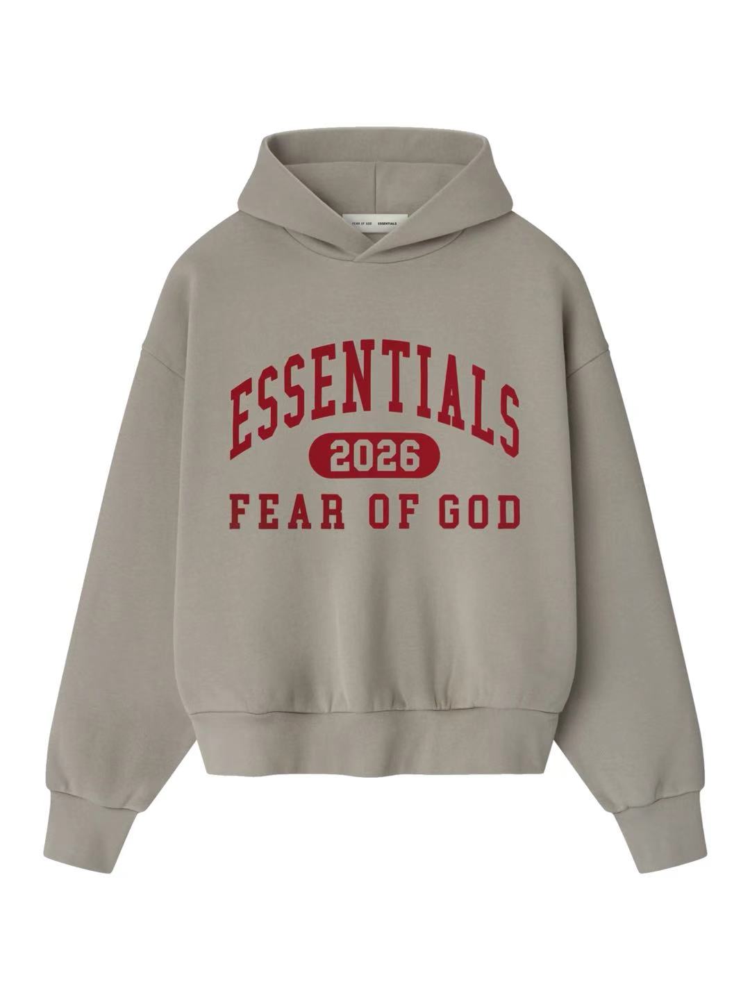Essentials 25 Holiday Classic Hoodie Smoke Grey