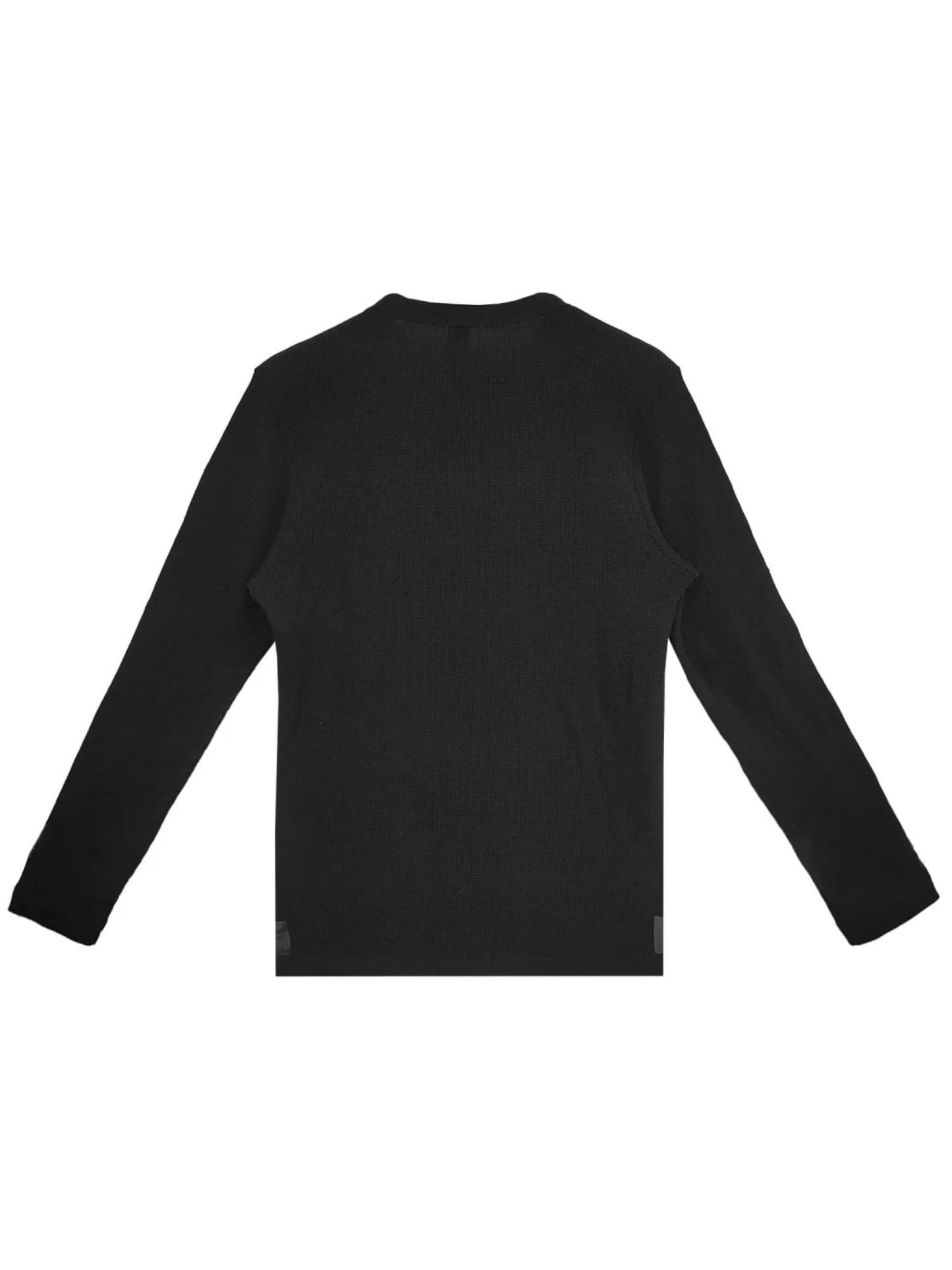 Chrome Hearts CH Letter Waffle Thermal LS Tee Black