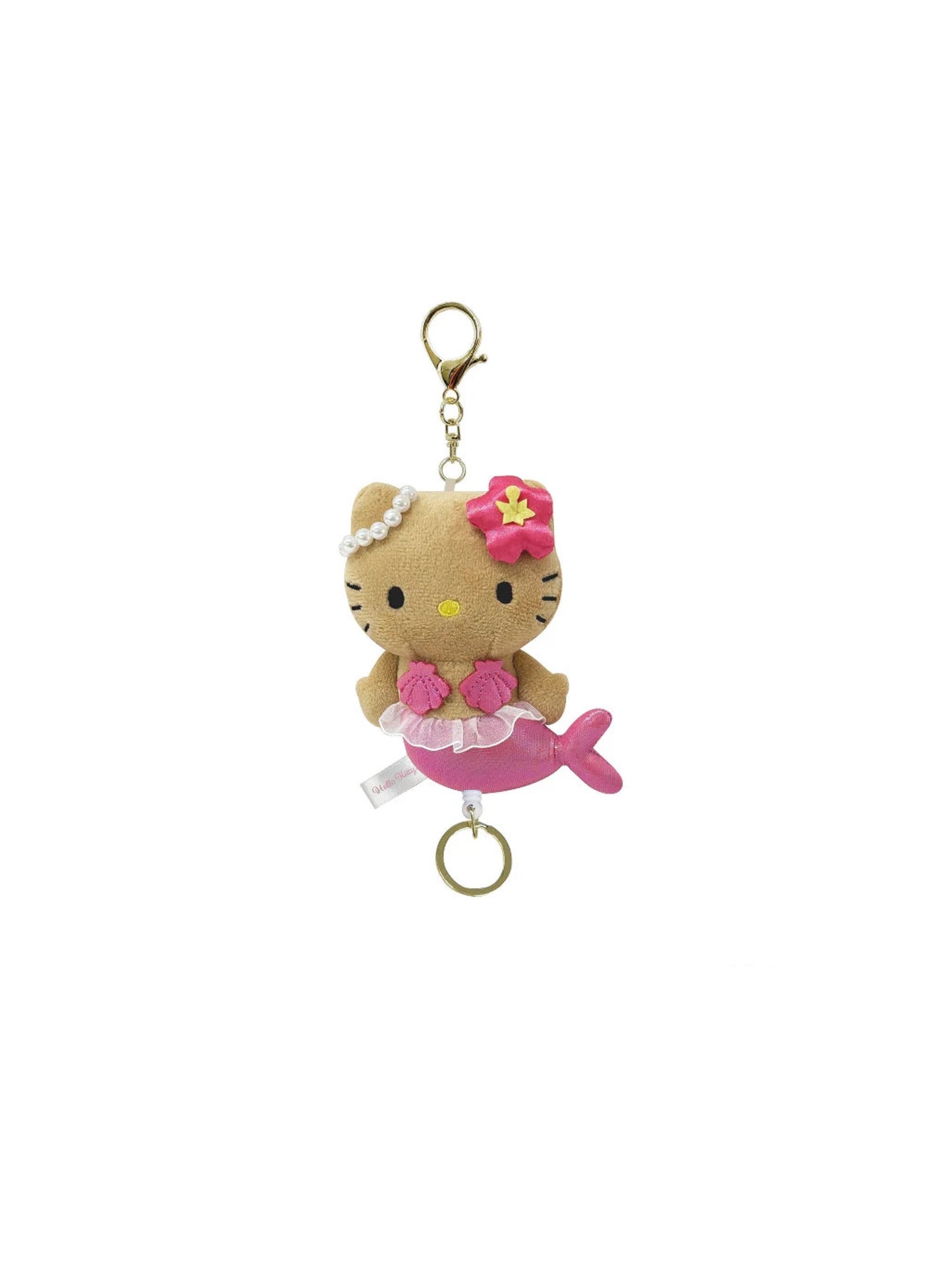 Hello Kitty Mermaid Tanned Keychain