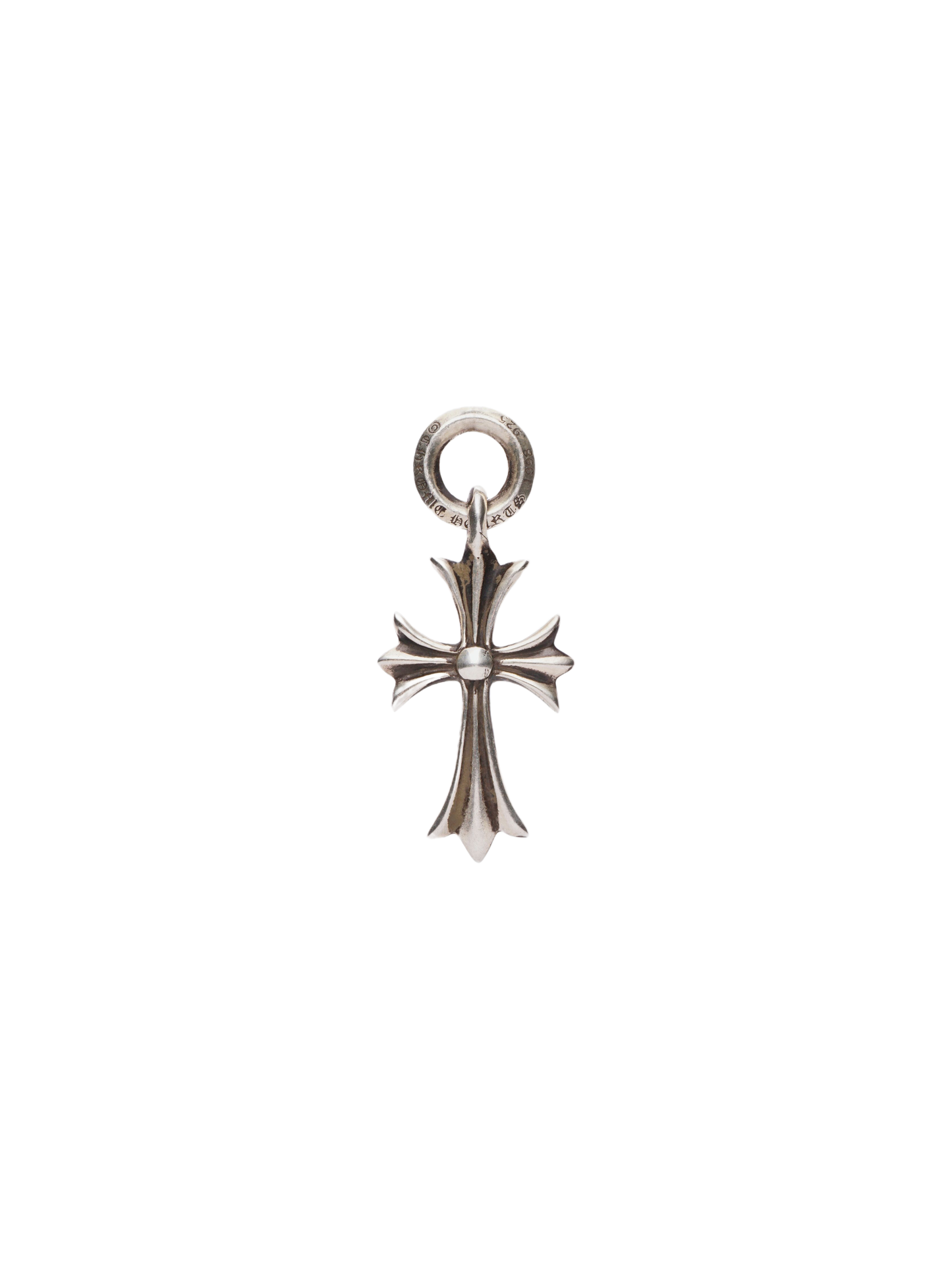 Chrome Hearts Tiny Cross Silver Pendant