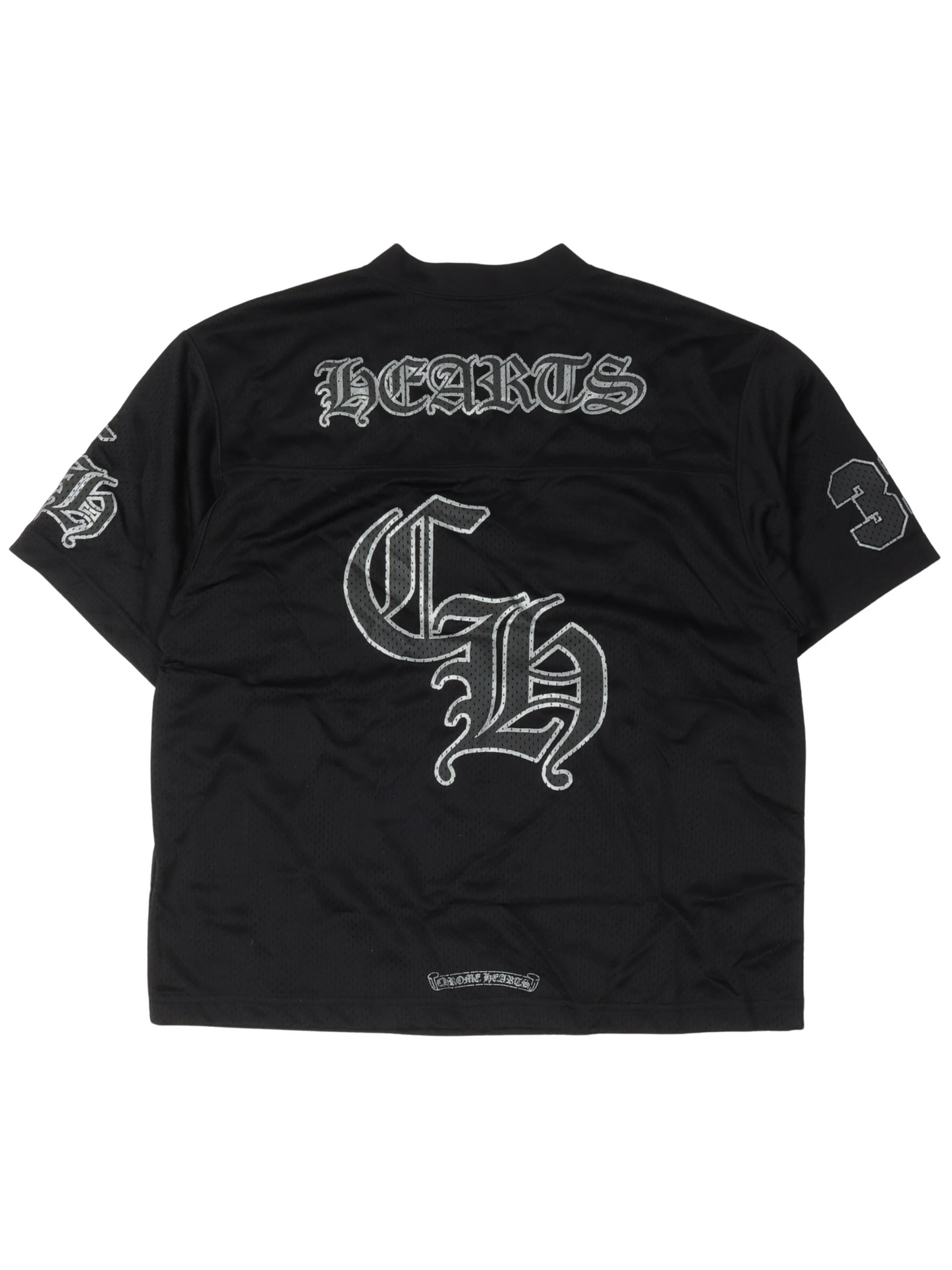 Chrome Hearts Ice Hockey Game Mesh Tee Black