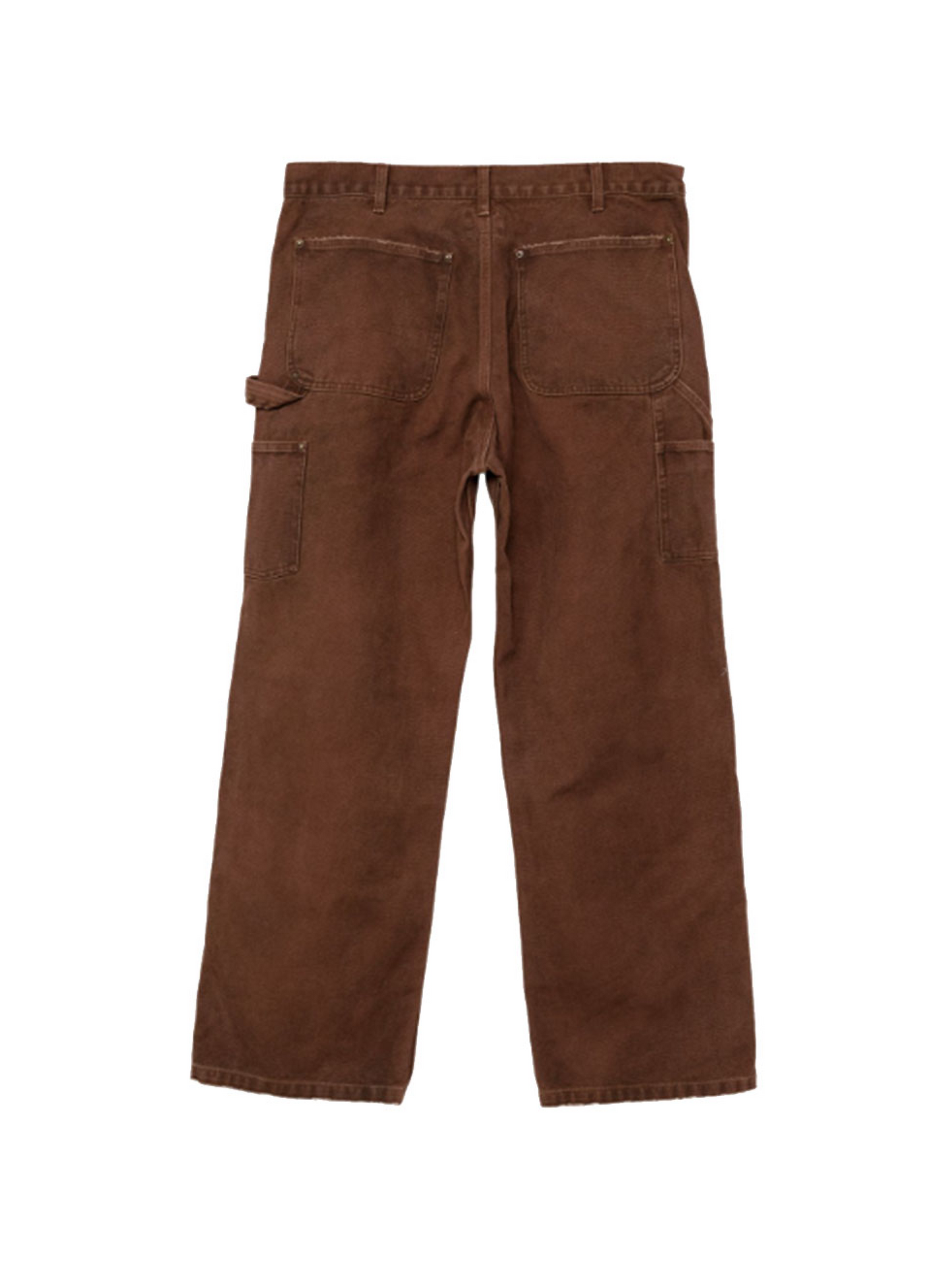 KAMIYA Boro Duck Painter Pants Brown