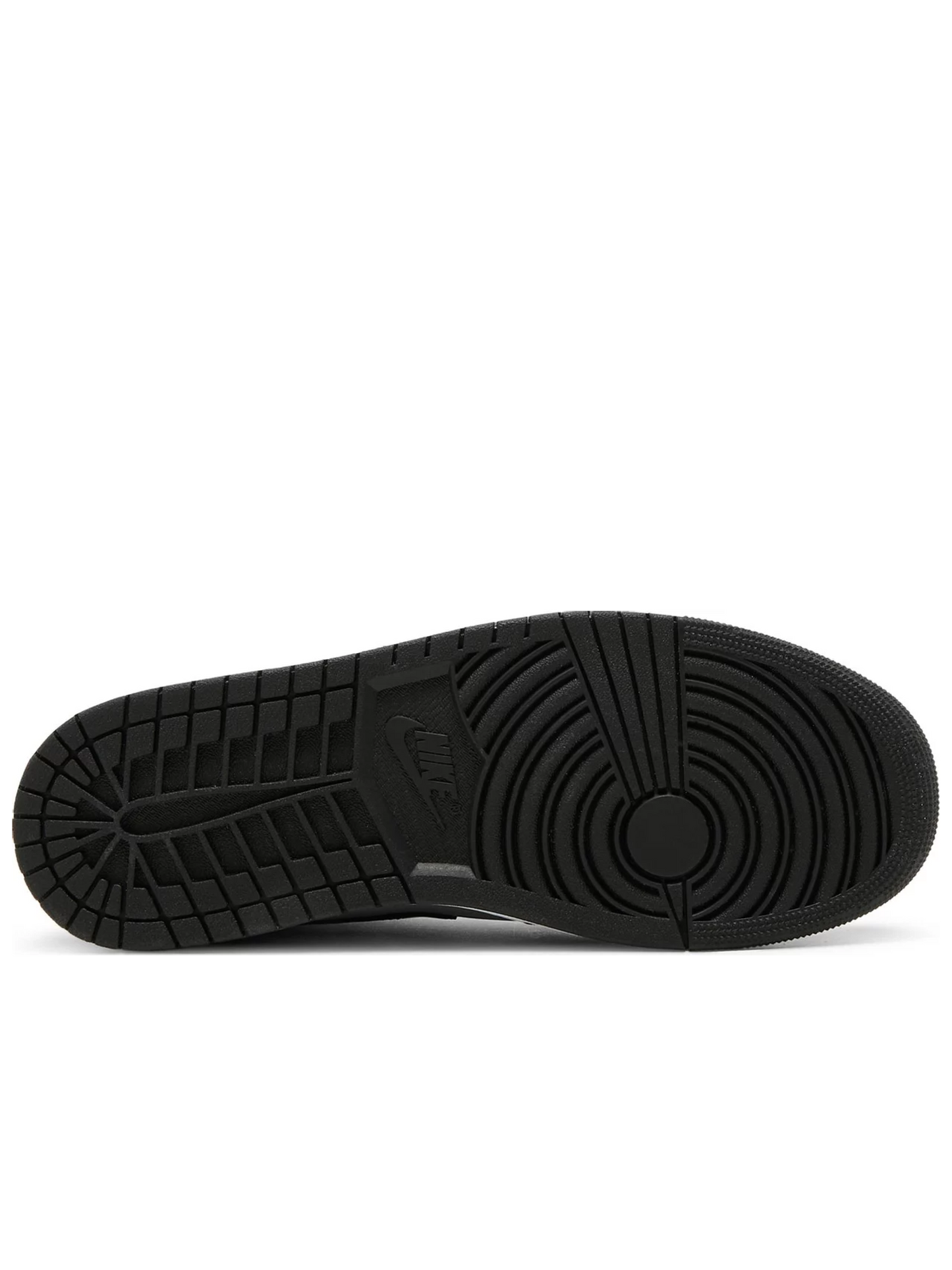 Air Jordan 1 Mid Blk Grey Red 554724-096