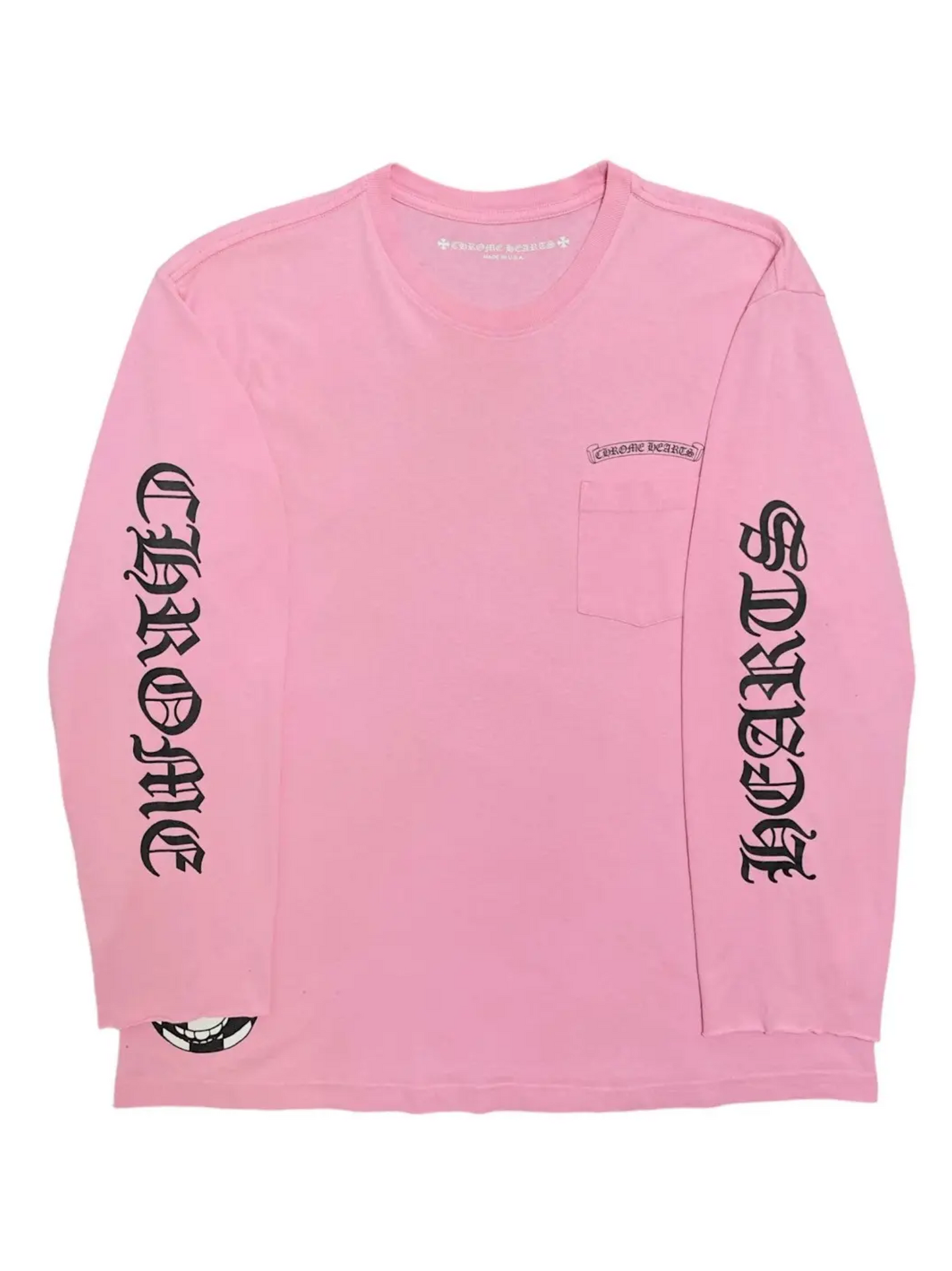 Chrome Hearts Matty Boy Vanity LS Tee Pink