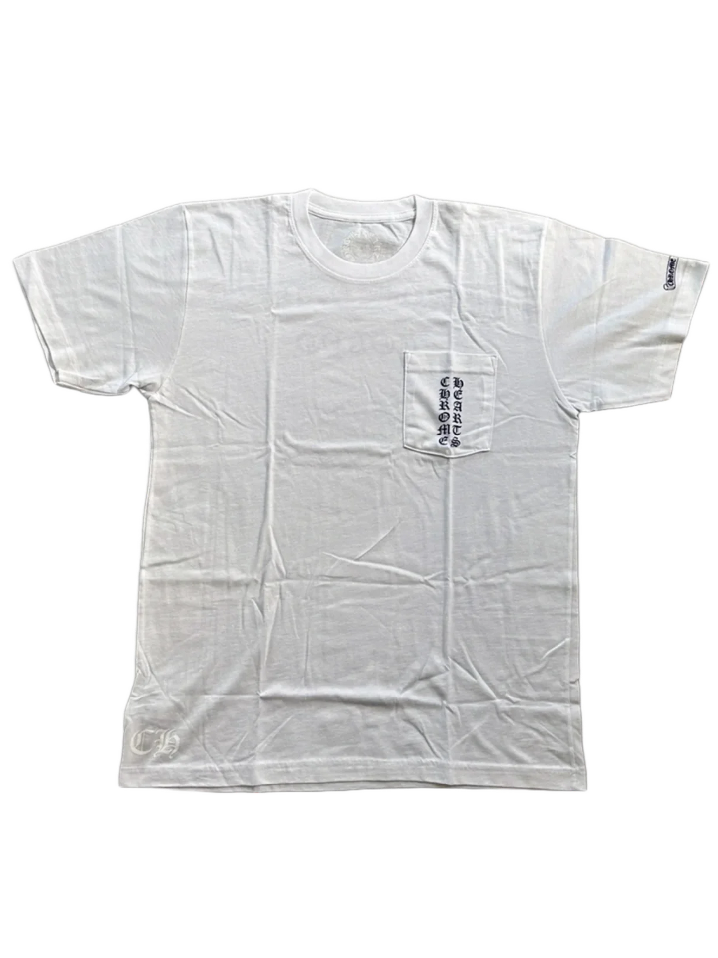 Chrome Hearts Scroll Logo Tokyo Tee White