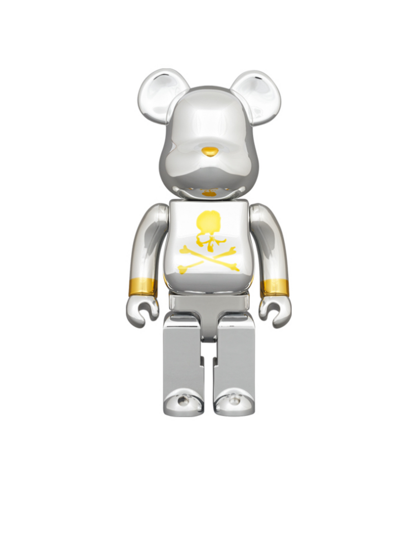 Bearbrick Mastermindjapan Silver 400%