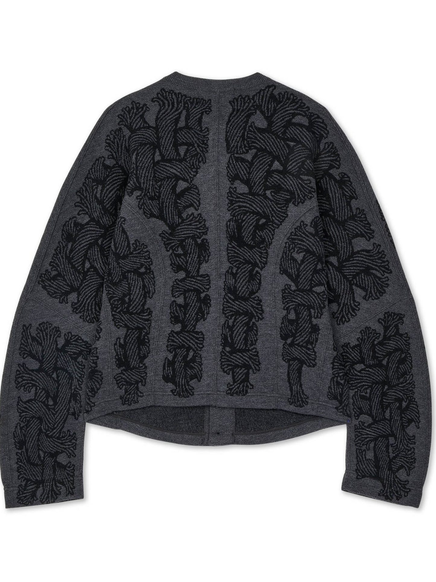 Nemeth 203K Wool Knit Cardigan Grey