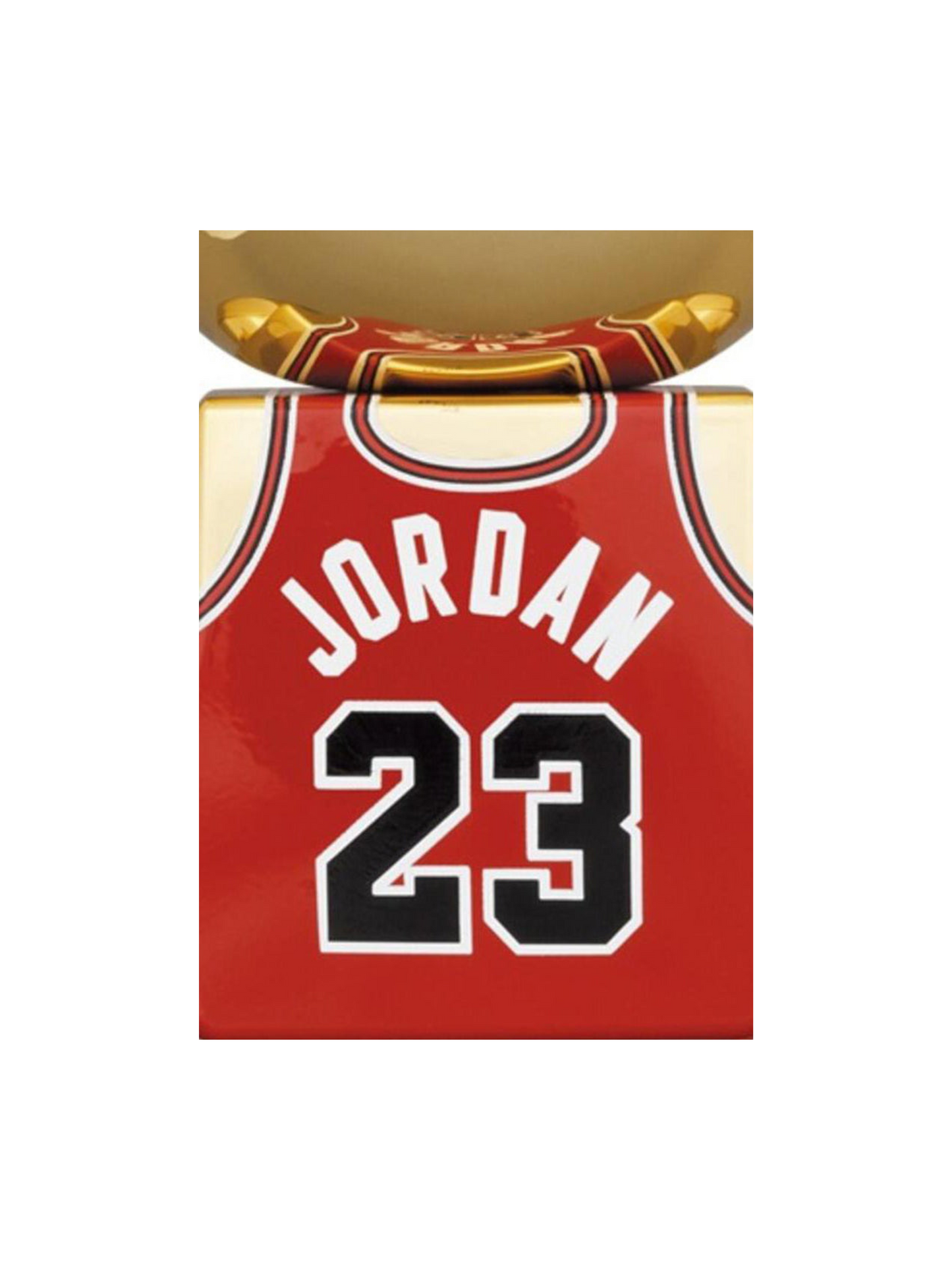 Bearbrick Michael Jordan Red Gold 400% + 100%