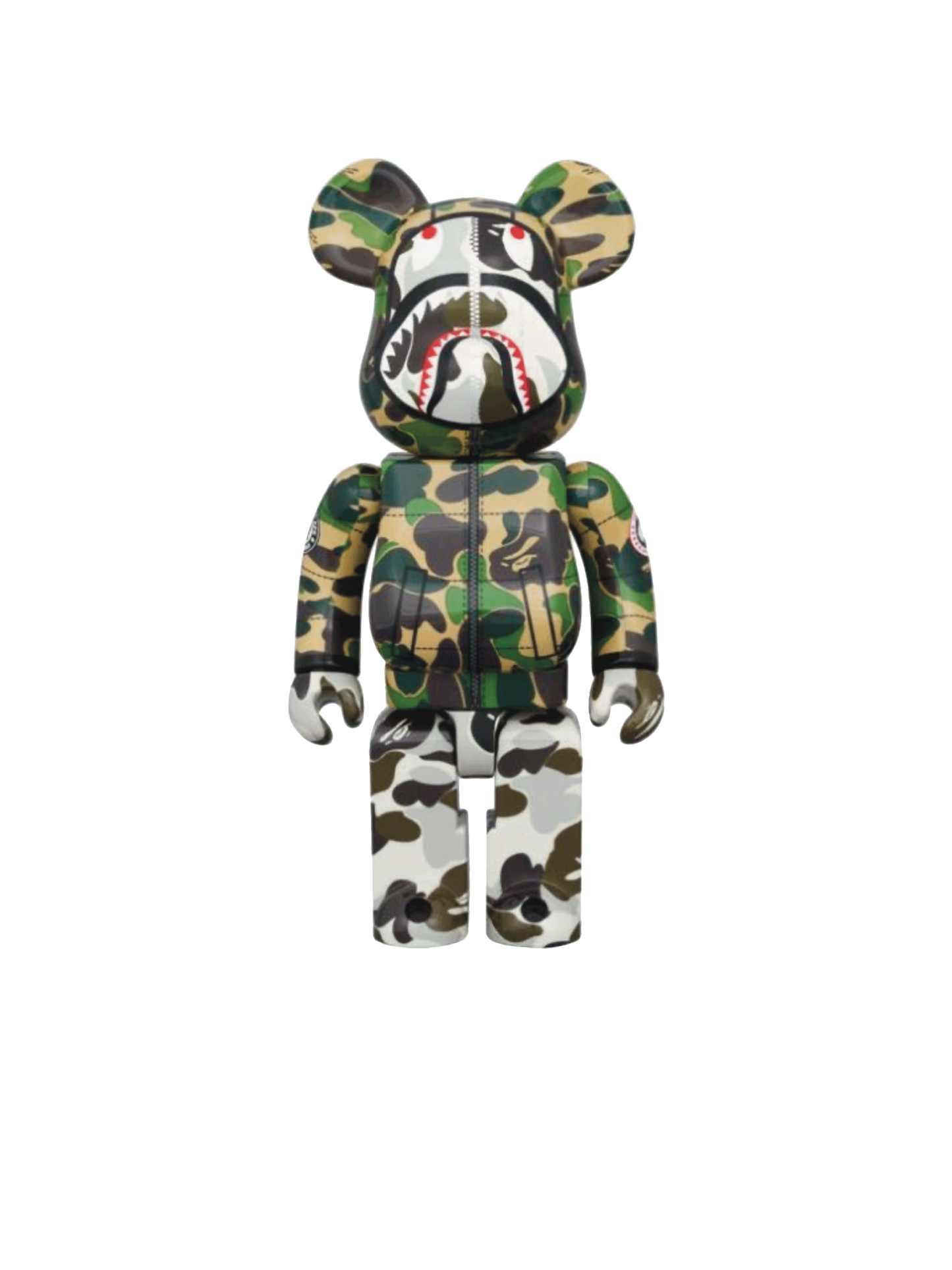 Bearbrick BAPE(R) x Canada Goose Shark 100% & 400% Set