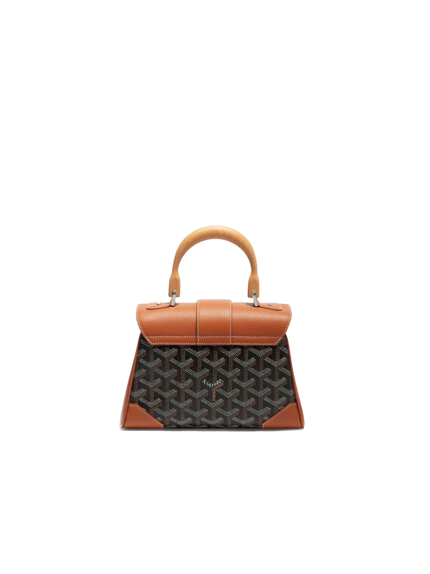 Goyard Mini Saigon Bag Black & Tan