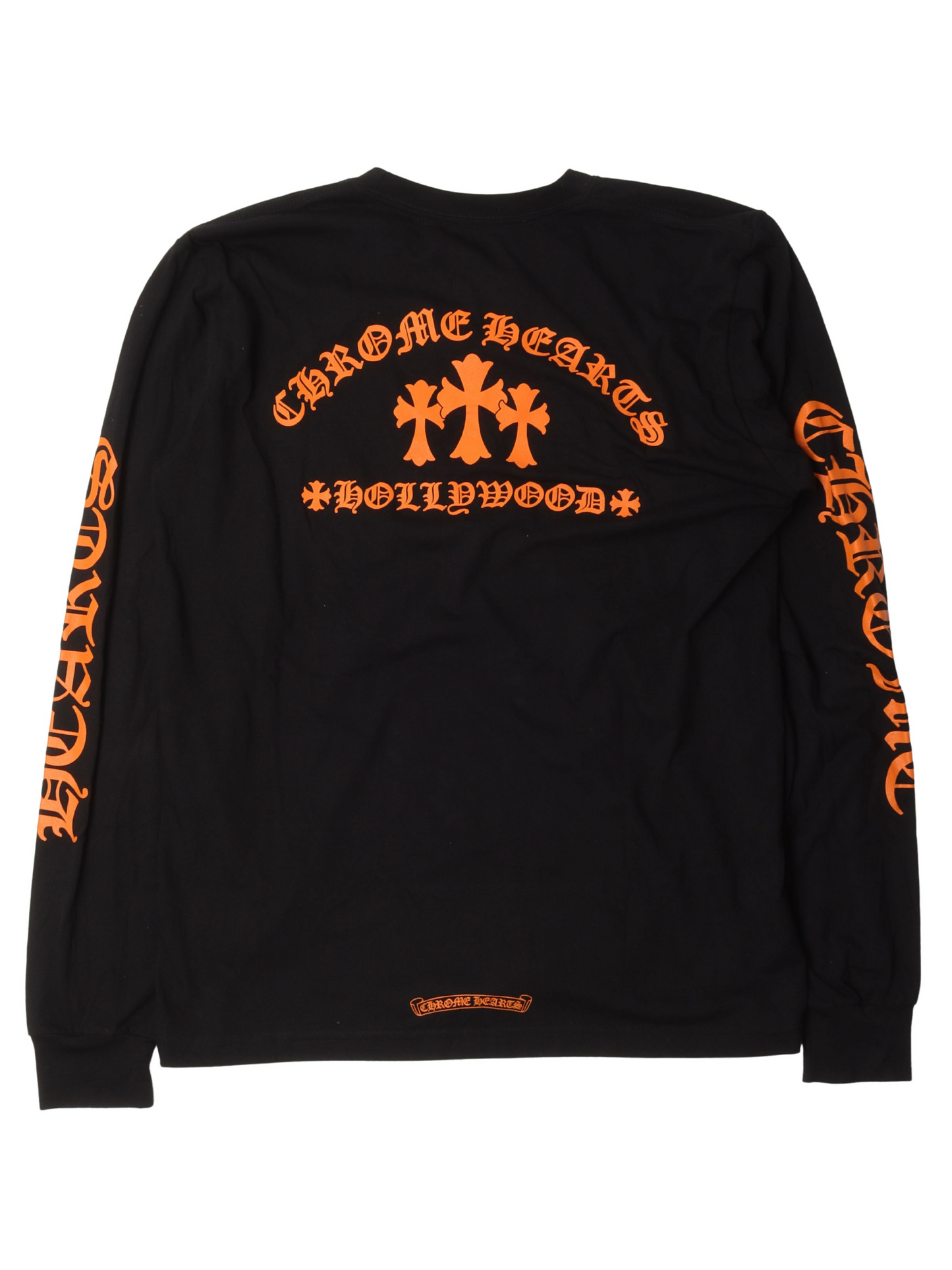 Chrome Hearts Hollywood Long Sleeve Tee Black