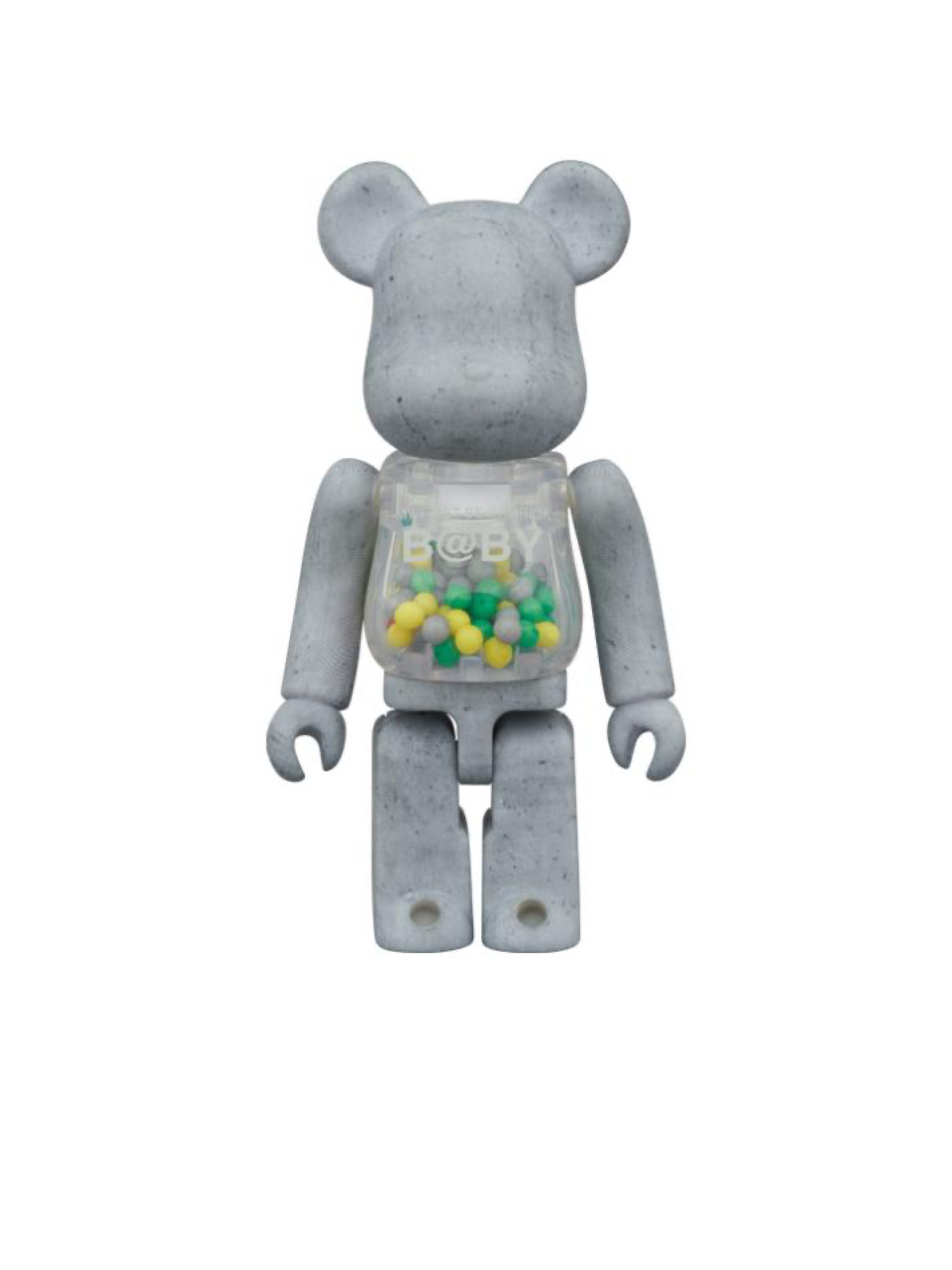 Bearbrick MY FIRST BEARBRICK B@BY “CONCRETE" 100% + 400%