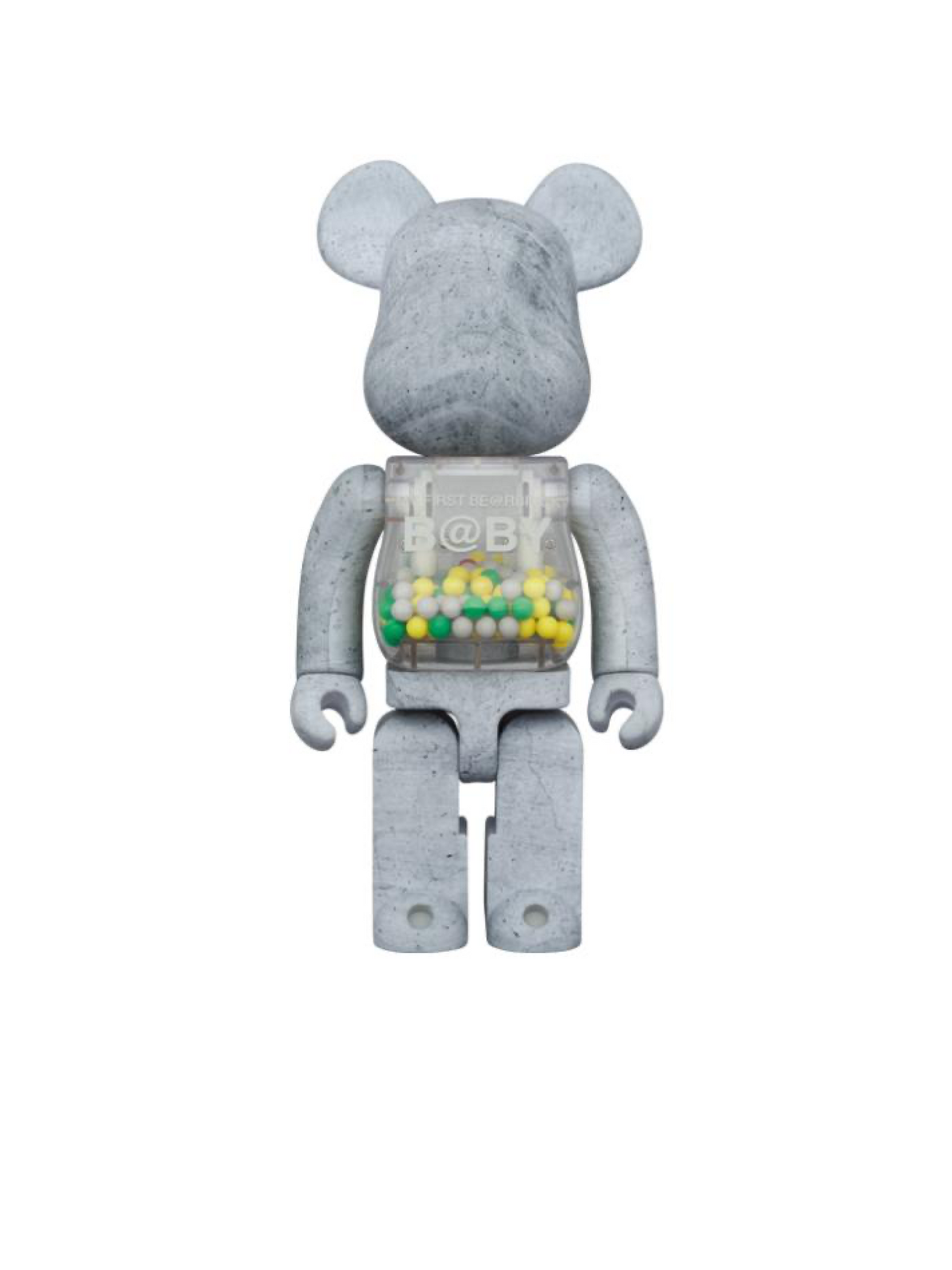 Bearbrick MY FIRST BEARBRICK B@BY “CONCRETE" 100% + 400%