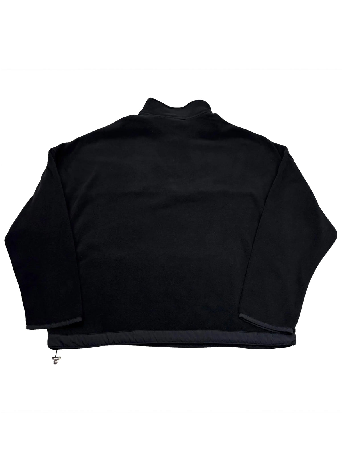 Chrome Hearts Plus Cross Patch Quarter Zip Fleece Jacket Black
