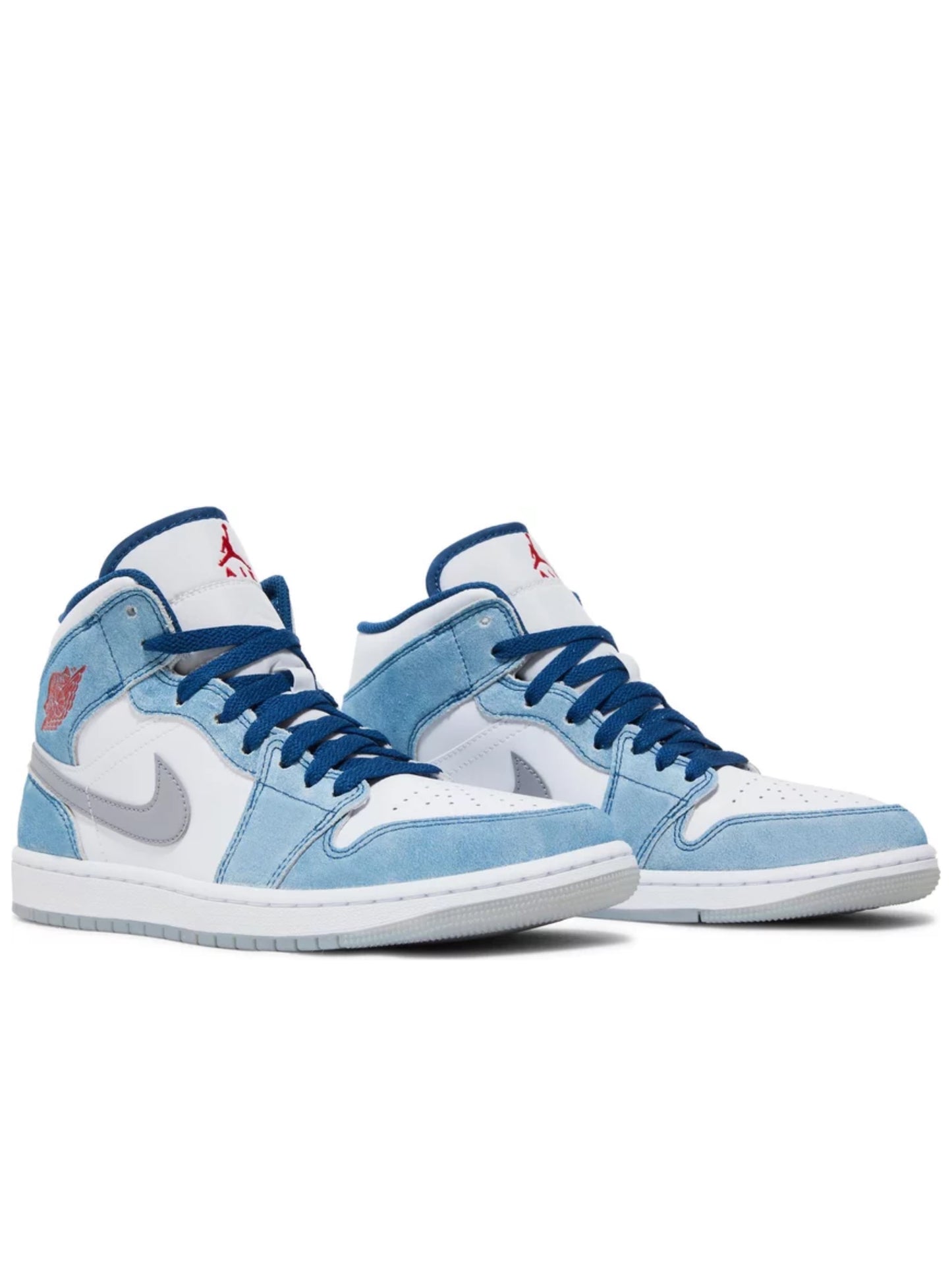 Jordan 1 Mid French Blue Fire Red DN3706-401