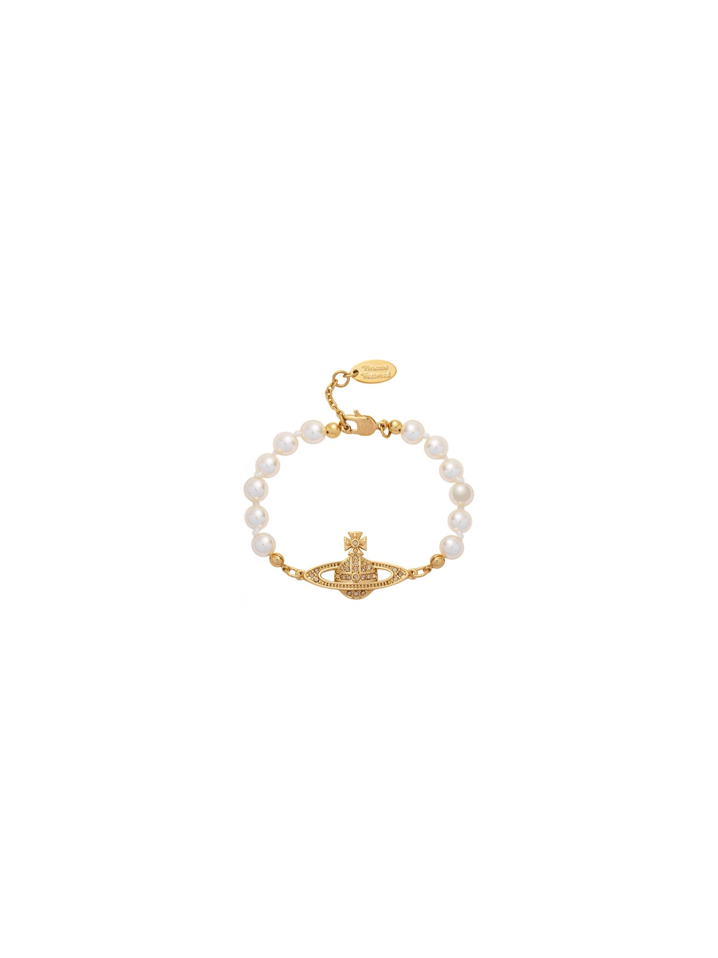 Vivienne Westwood Mini Bas Relief Bracelet Gold