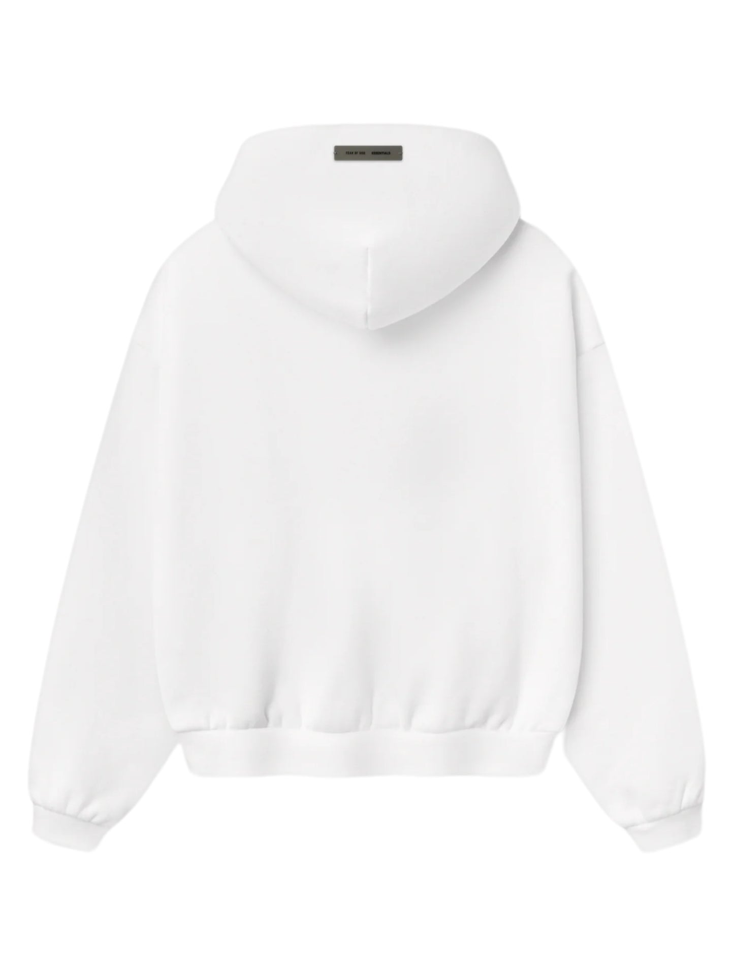 Essentials 25FW Kids Fleece Hoodie Cloud White